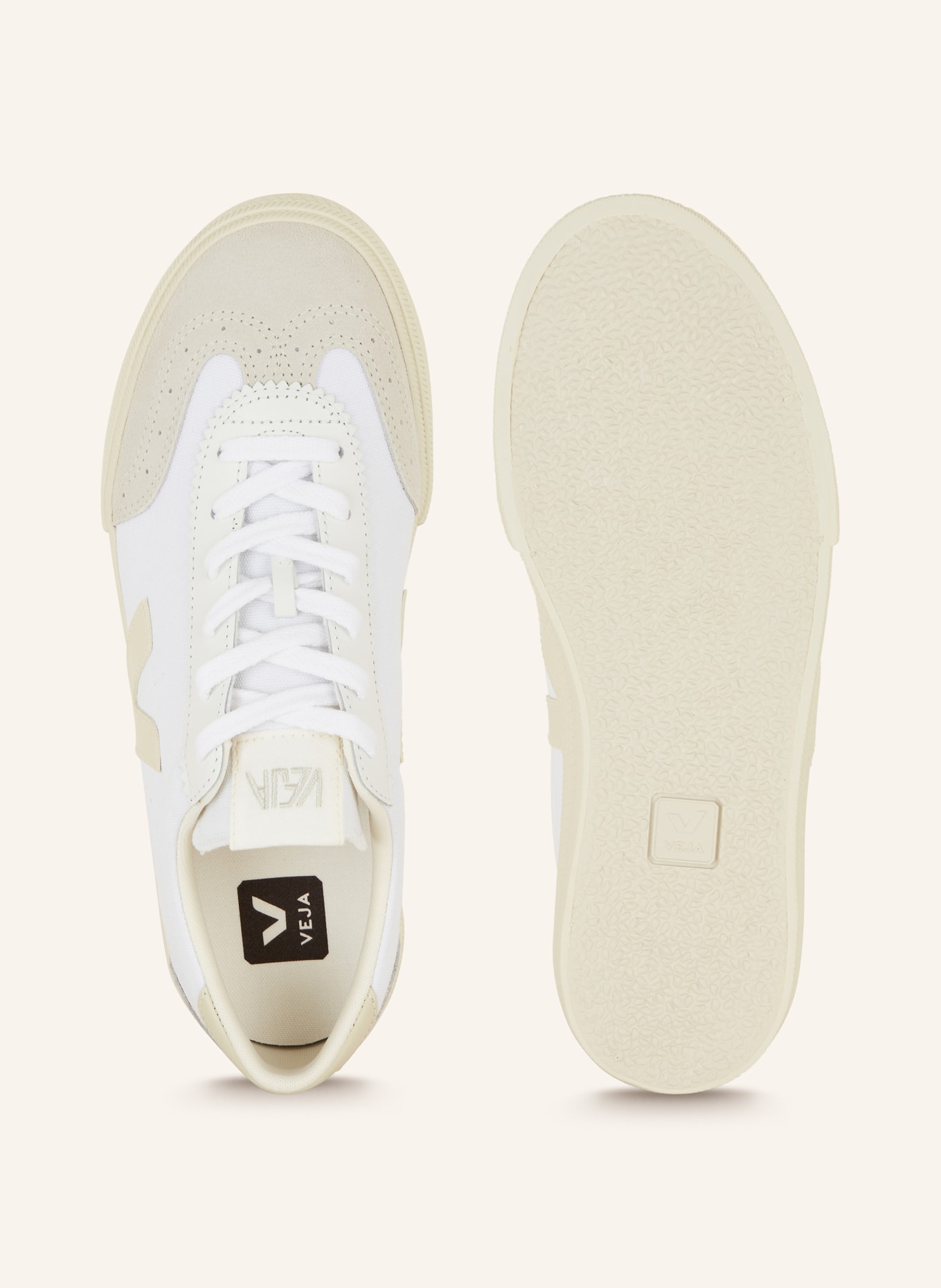 VEJA Sneaker VOLLEY, Farbe: WEISS/ BEIGE (Bild 5)