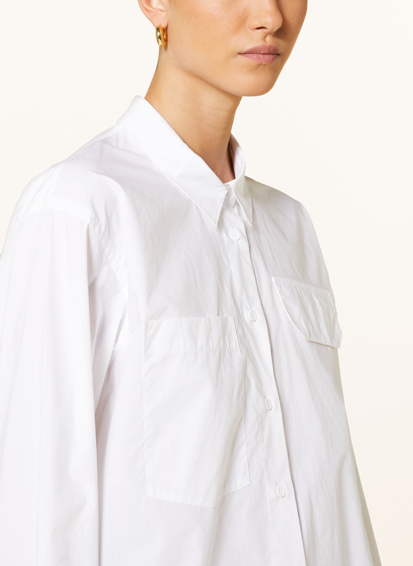 BAUM UND PFERDGARTEN Shirt blouse MOLLI, Color: WHITE (Image 4)