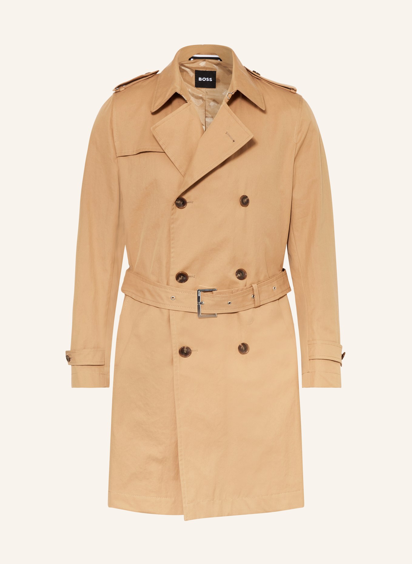 BOSS Trench coat HYDE, Color: BEIGE (Image 1)