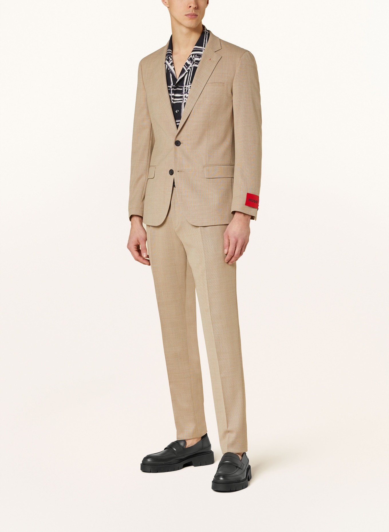 HUGO Anzug HANFRED/ GOWARD Slim Fit, Farbe: BEIGE (Bild 2)
