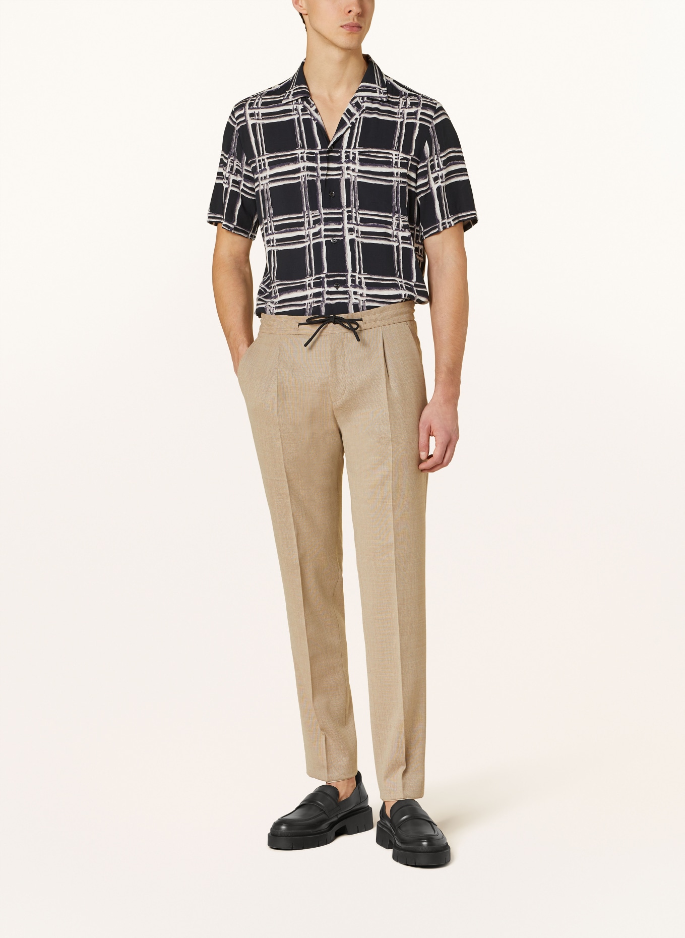 HUGO Anzug HANFRED/ GOWARD Slim Fit, Farbe: BEIGE (Bild 4)