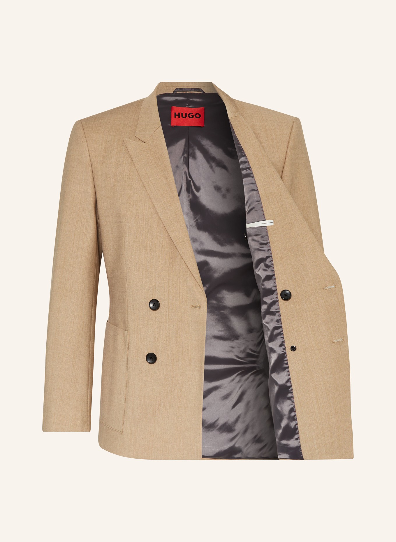 HUGO Suit jacket HENRY slim fit, Color: 267 MEDIUM BEIGE (Image 4)