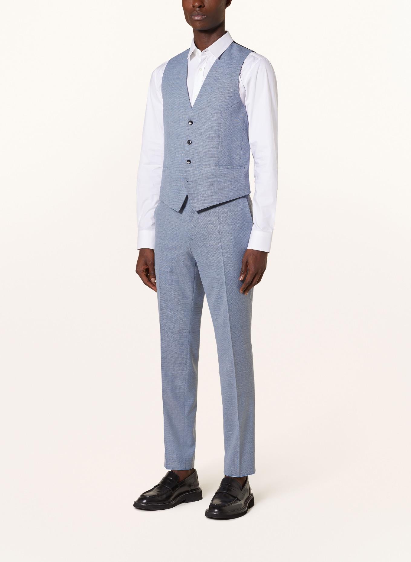 HUGO Anzugweste VIN Extra Slim Fit, Farbe: 420 MEDIUM BLUE (Bild 2)