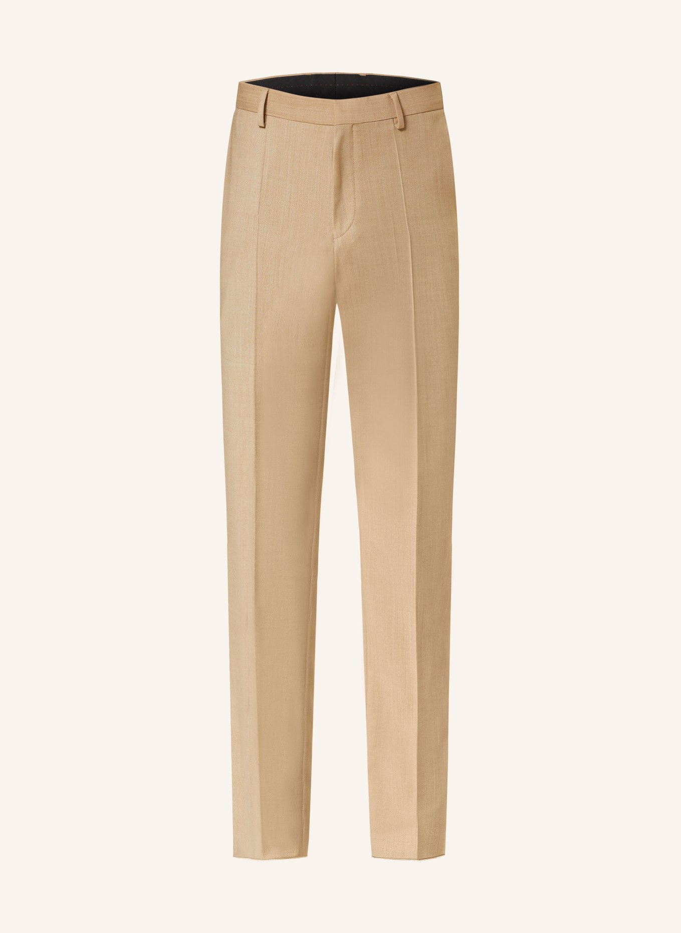 HUGO Spodnie garniturowe GETLIN slim fit, Kolor: 267 MEDIUM BEIGE (Obrazek 1)