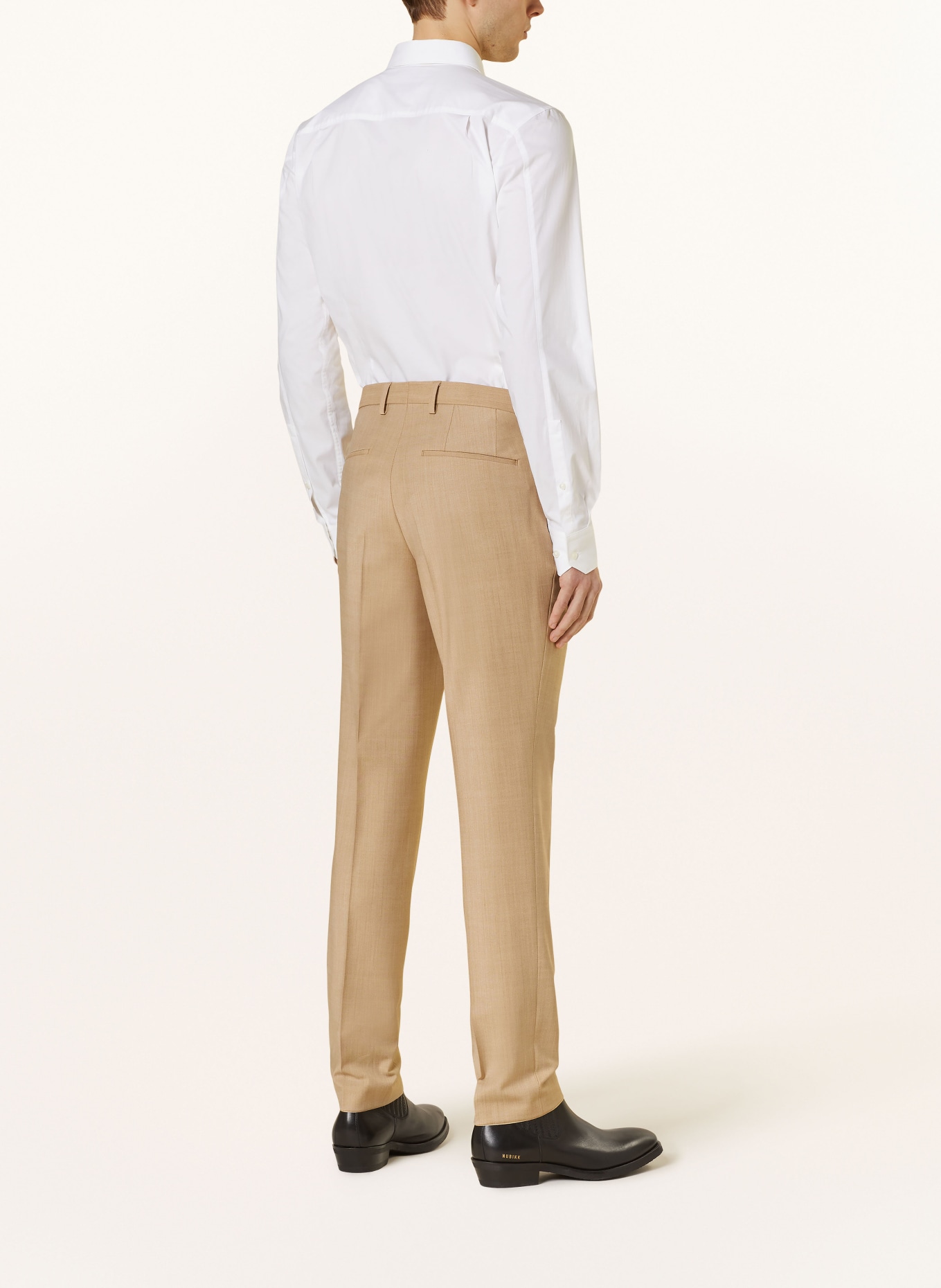 HUGO Suit trousers GETLIN slim fit, Color: 267 MEDIUM BEIGE (Image 4)