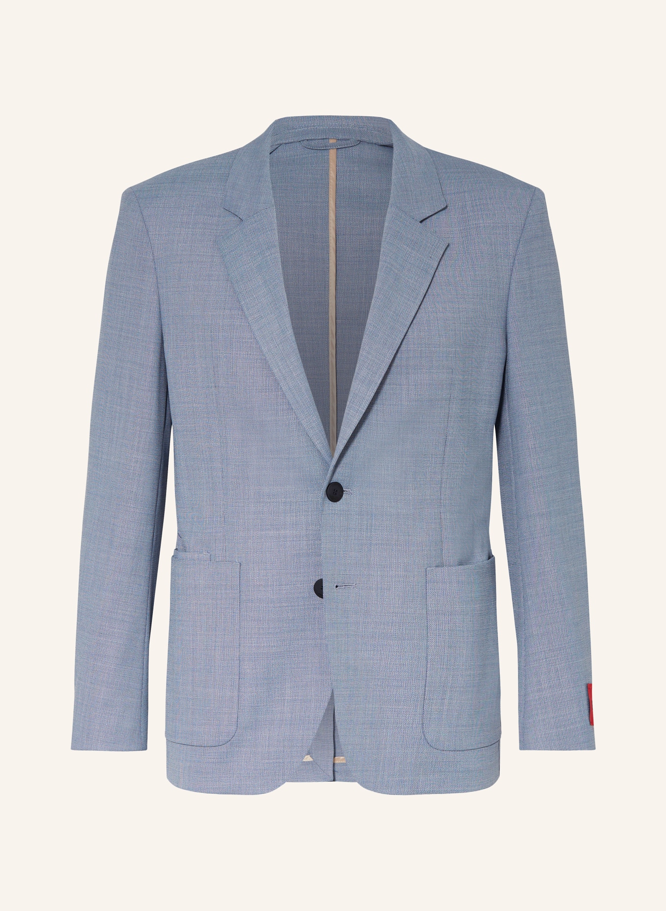 HUGO Oblekové sako HAERO Slim Fit, Barva: 420 MEDIUM BLUE (Obrázek 1)