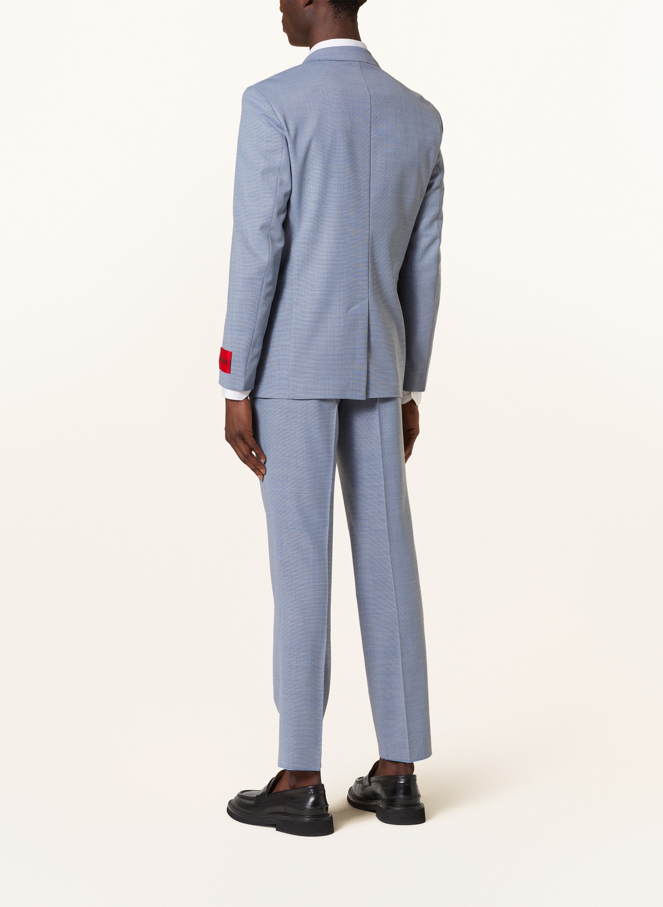 HUGO Oblekové sako HAERO Slim Fit, Barva: 420 MEDIUM BLUE (Obrázek 3)