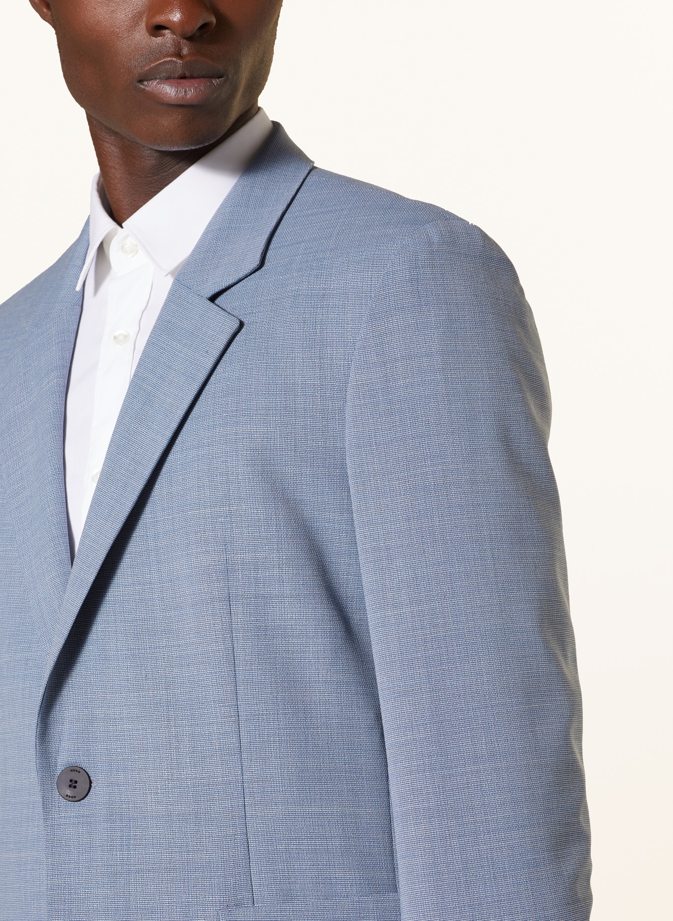 HUGO Suit jacket HAERO slim fit, Color: 420 MEDIUM BLUE (Image 5)