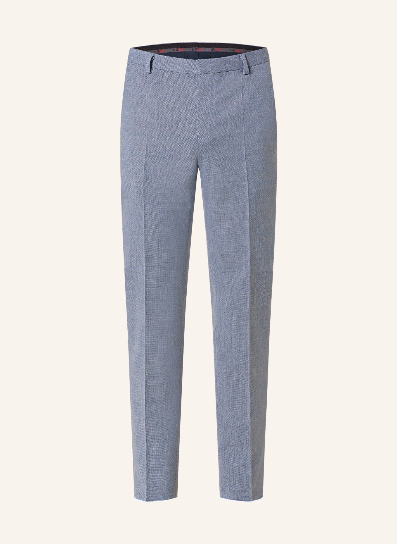 HUGO Oblekové kalhoty GETLIN232X Slim Fit, Barva: MODRÁ (Obrázek 1)