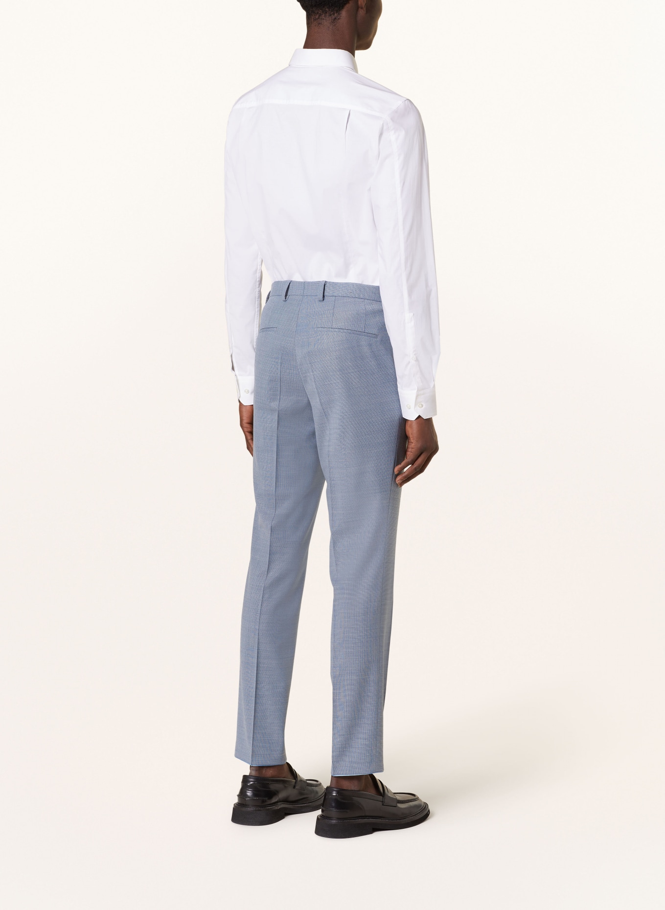 HUGO Suit trousers GETLIN232X slim fit, Color: BLUE (Image 4)