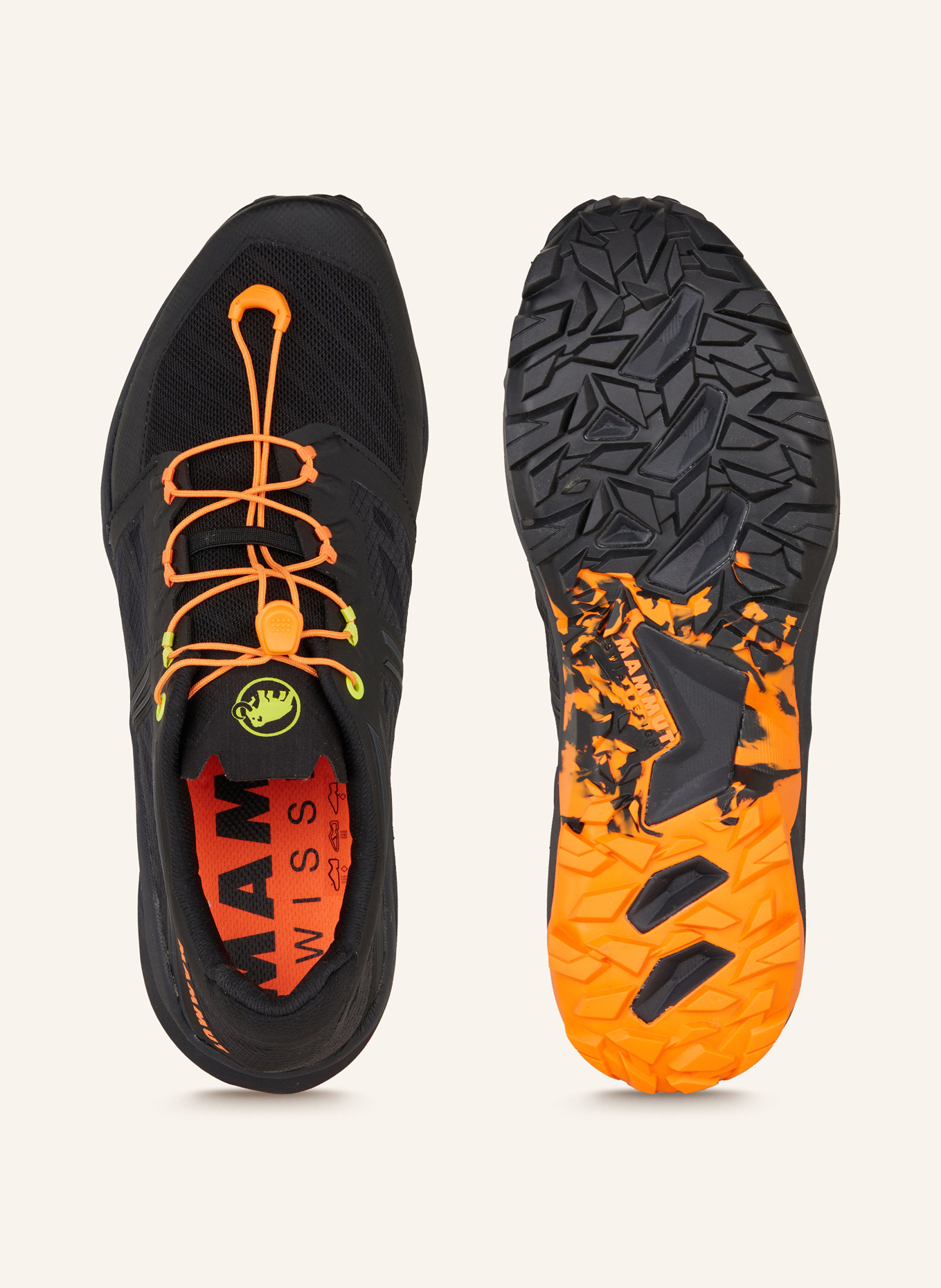 MAMMUT Multi-functional shoes SERTIG TR LOW, Color: BLACK/ ORANGE (Image 5)