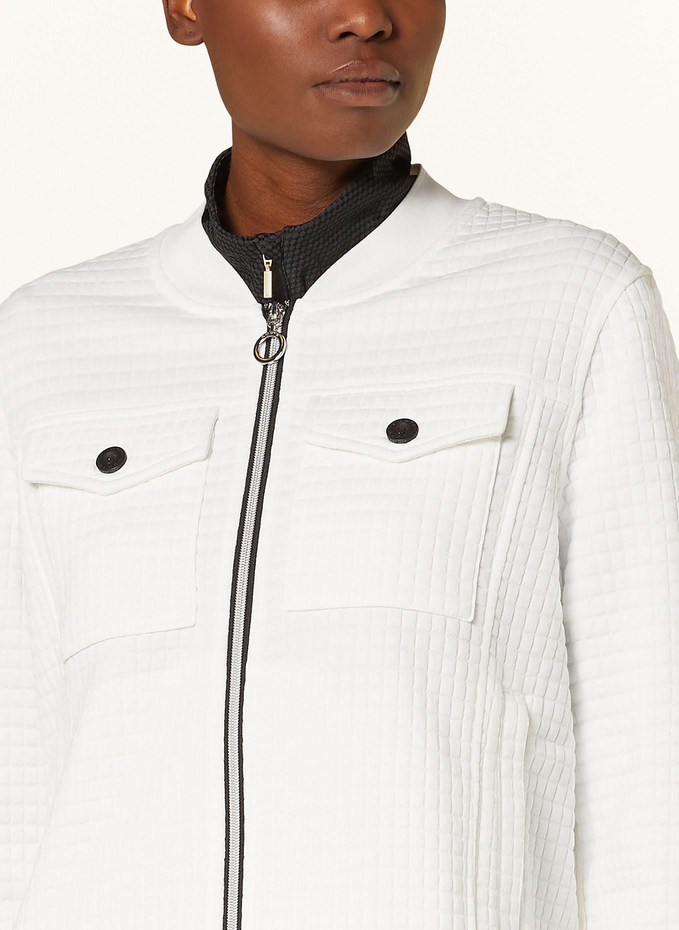 LUHTA Midlayer jacket HAAPAKOSKI, Color: WHITE (Image 4)