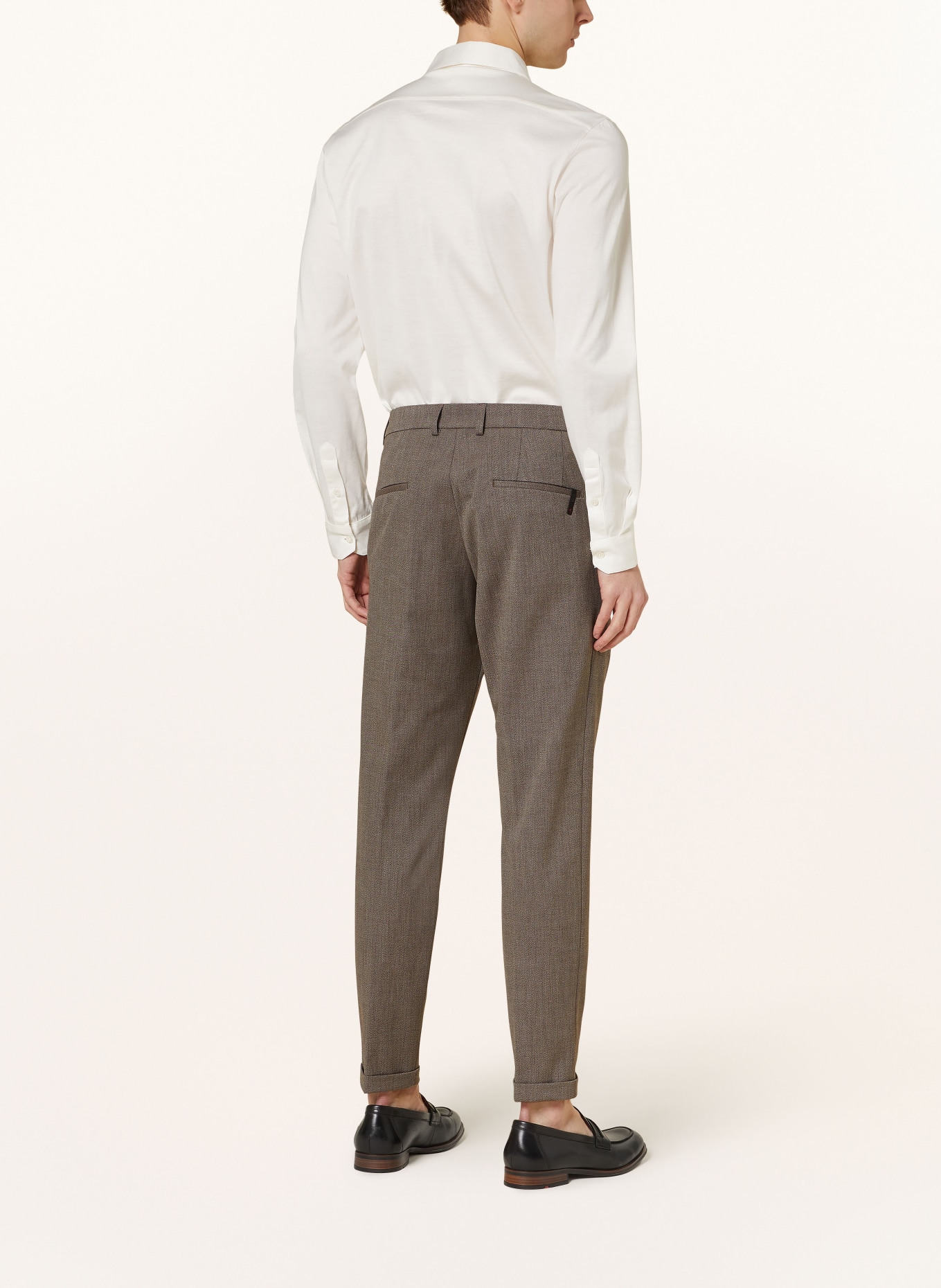 CINQUE Trousers CIBODO extra slim fit, Color: BROWN (Image 3)