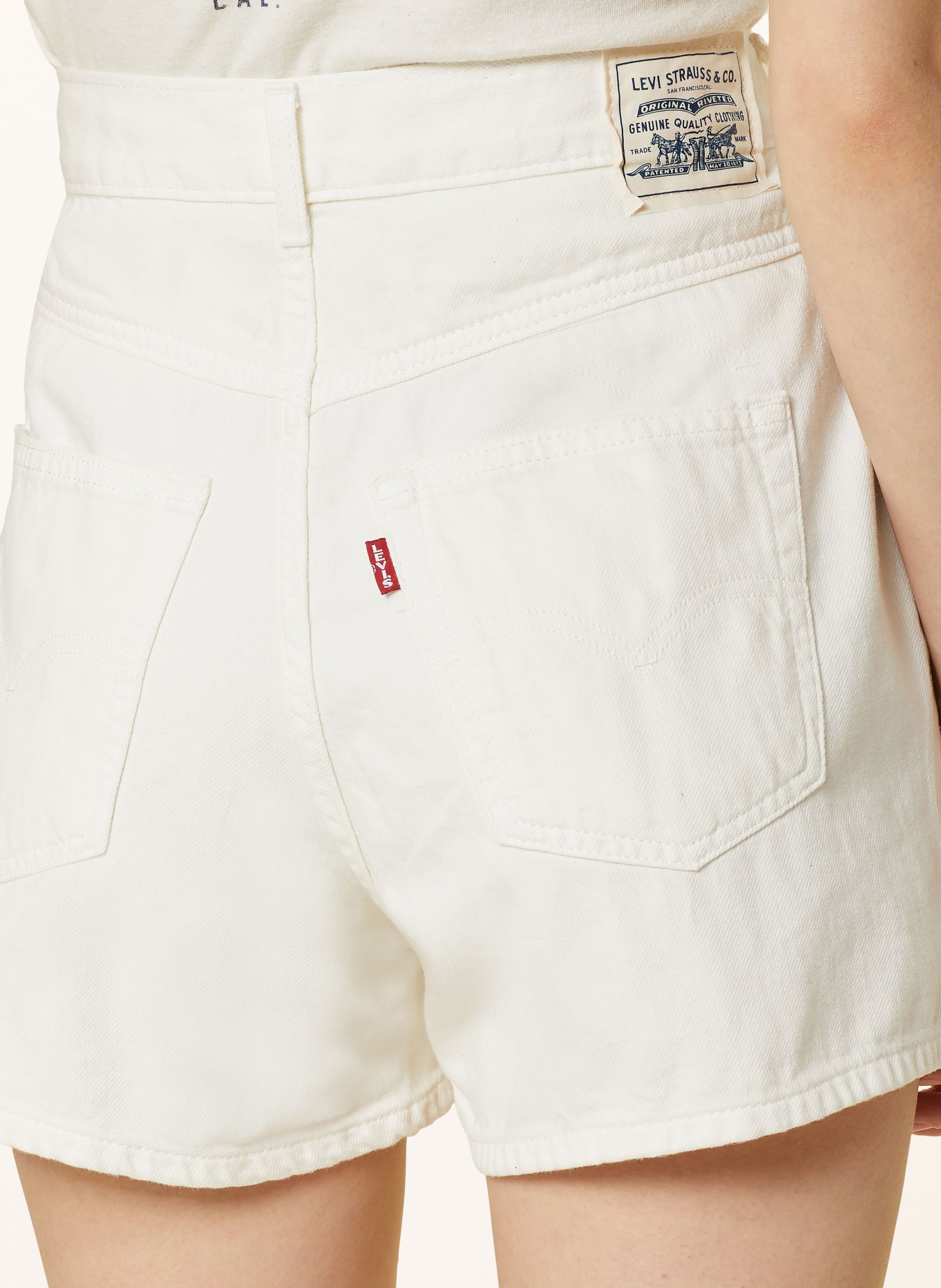 Levi's® Denim shorts, Color: ECRU (Image 5)