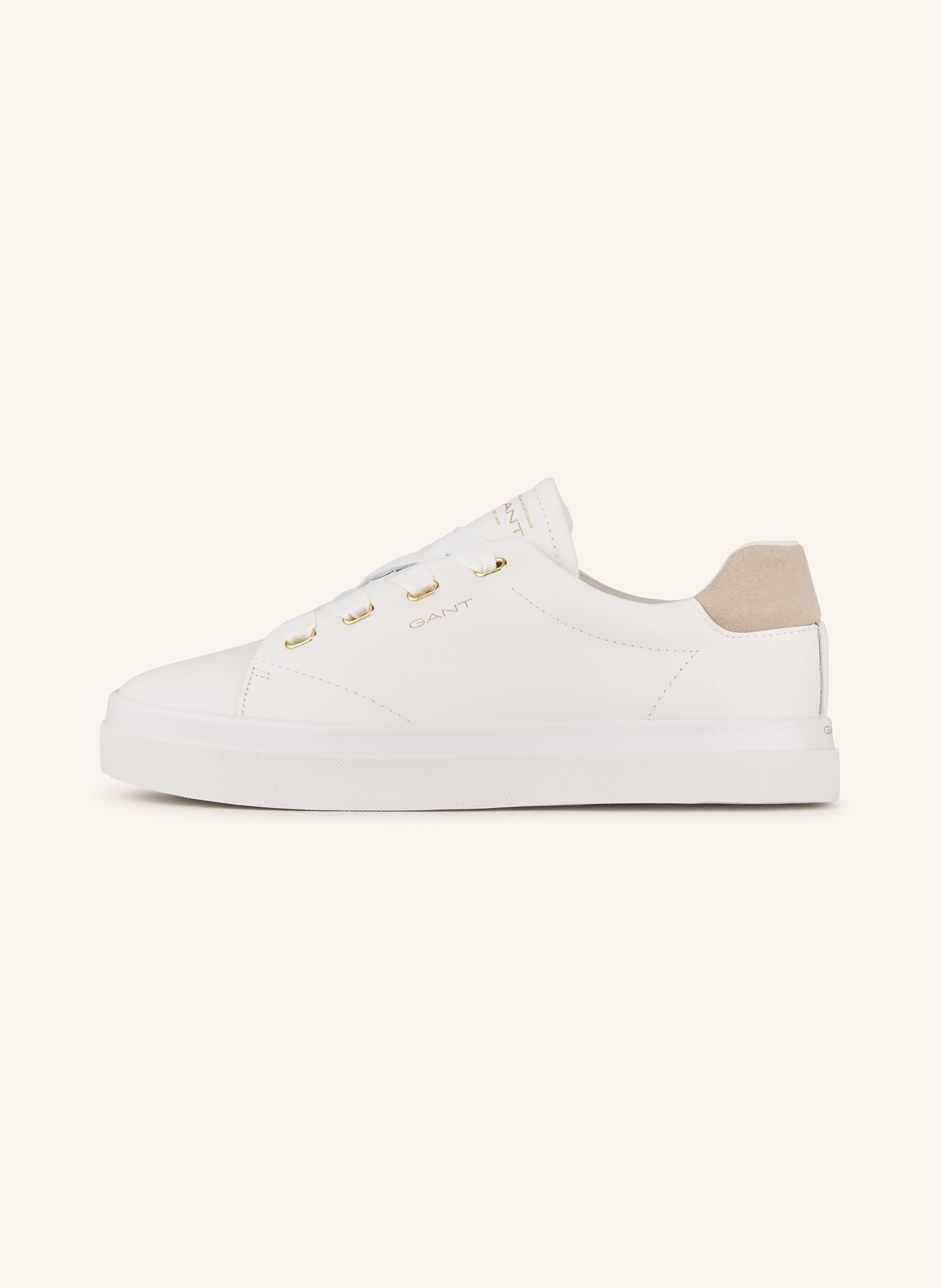GANT Sneakers AVONA, Color: WHITE/ TAUPE (Image 4)