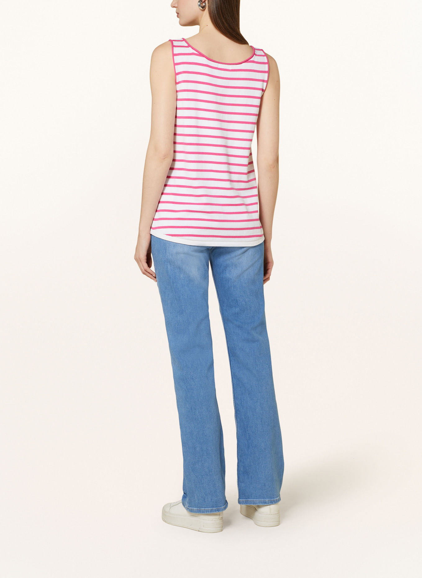 darling harbour Stricktop: WEISS / PINK