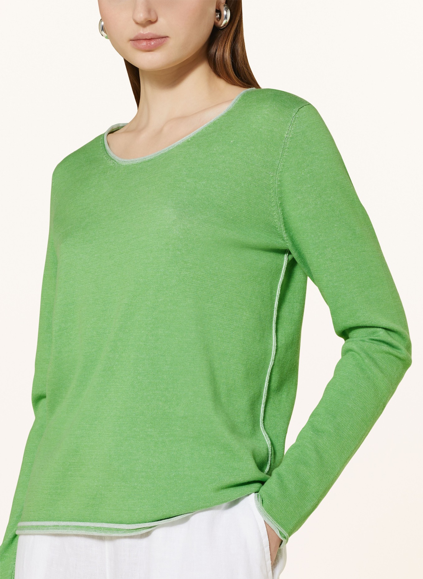 darling harbour Sweater, Color: LIGHT GREEN (Image 4)