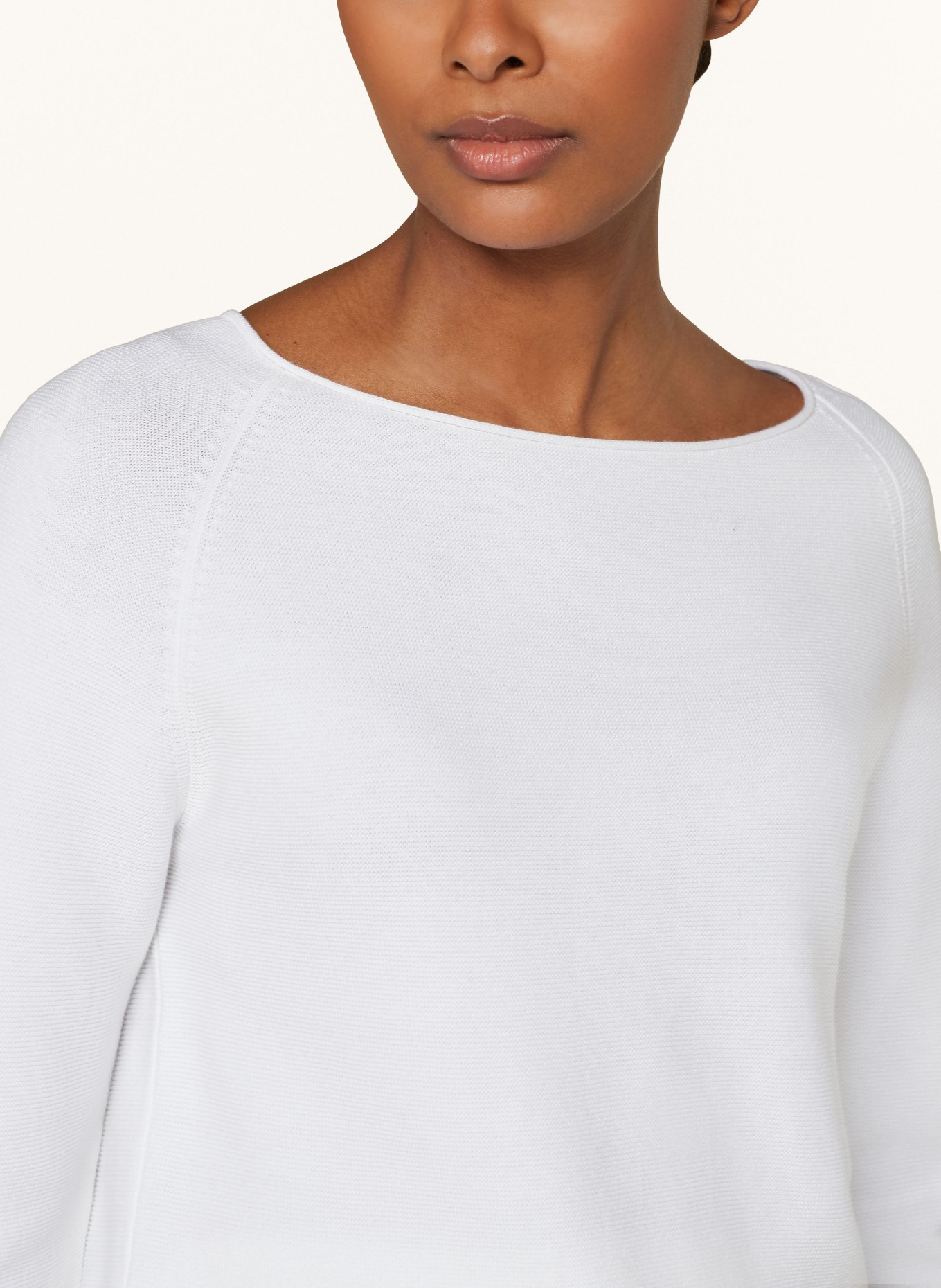 darling harbour Sweater with 3/4 sleeves, Color: WEISS (Image 4)