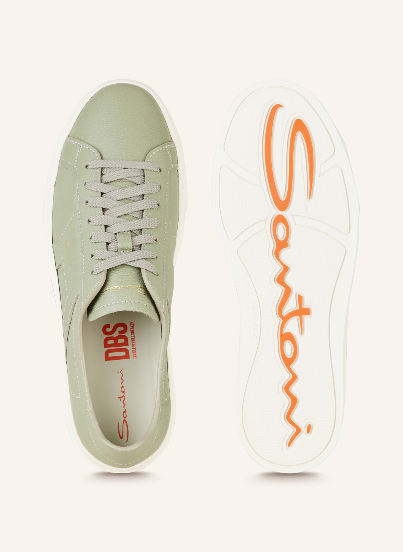 Santoni Sneaker, Farbe: GRÜN (Bild 5)