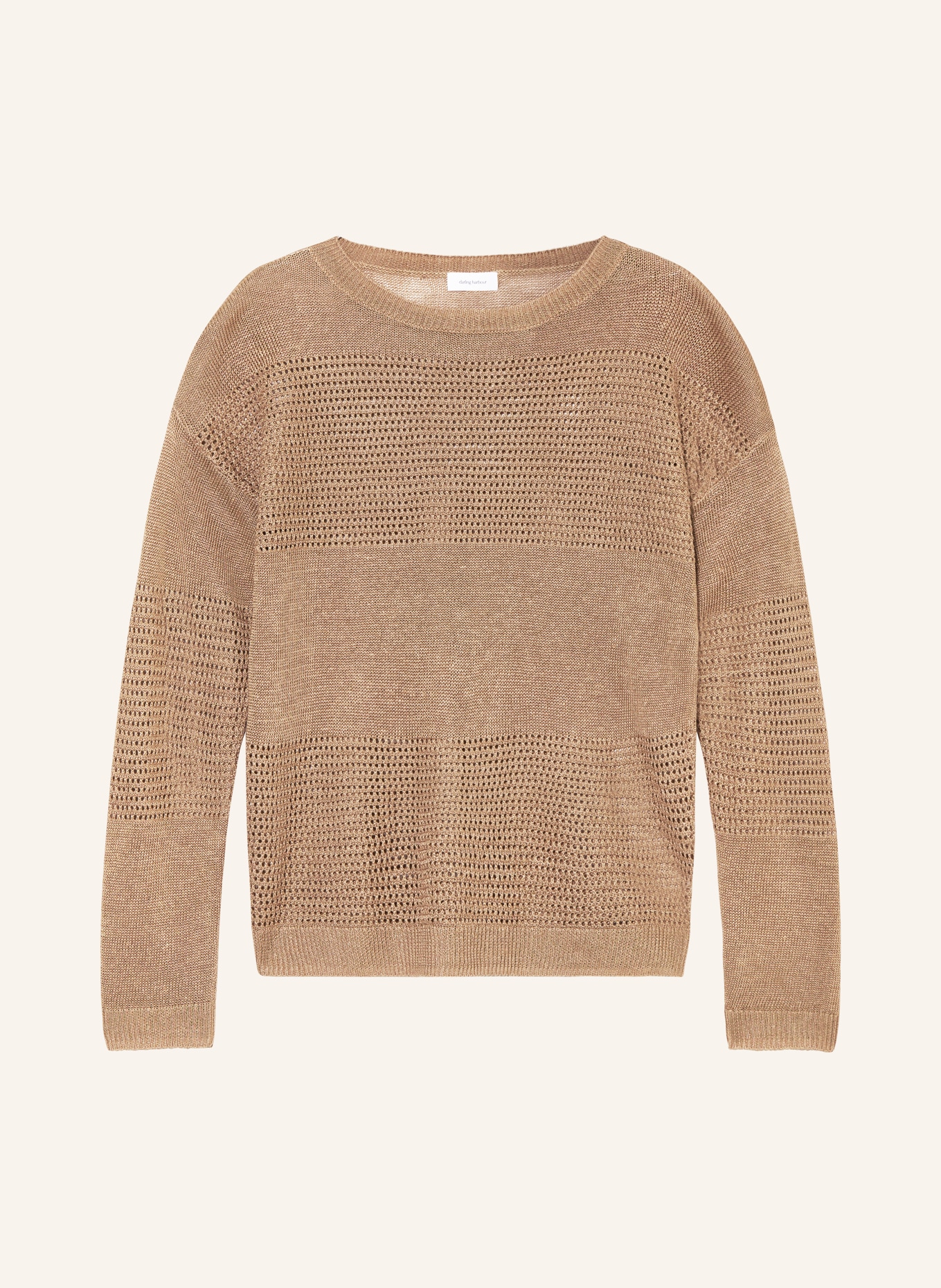 darling harbour Linen sweater, Color: TAUPE (Image 1)