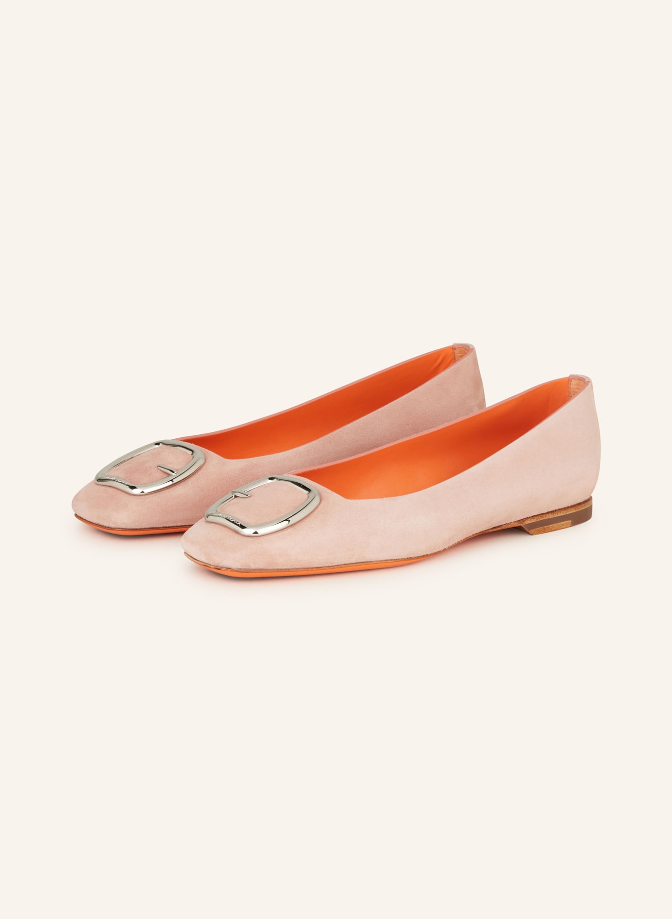 Santoni Ballet flats HASSIEBAL, Color: ROSE (Image 1)