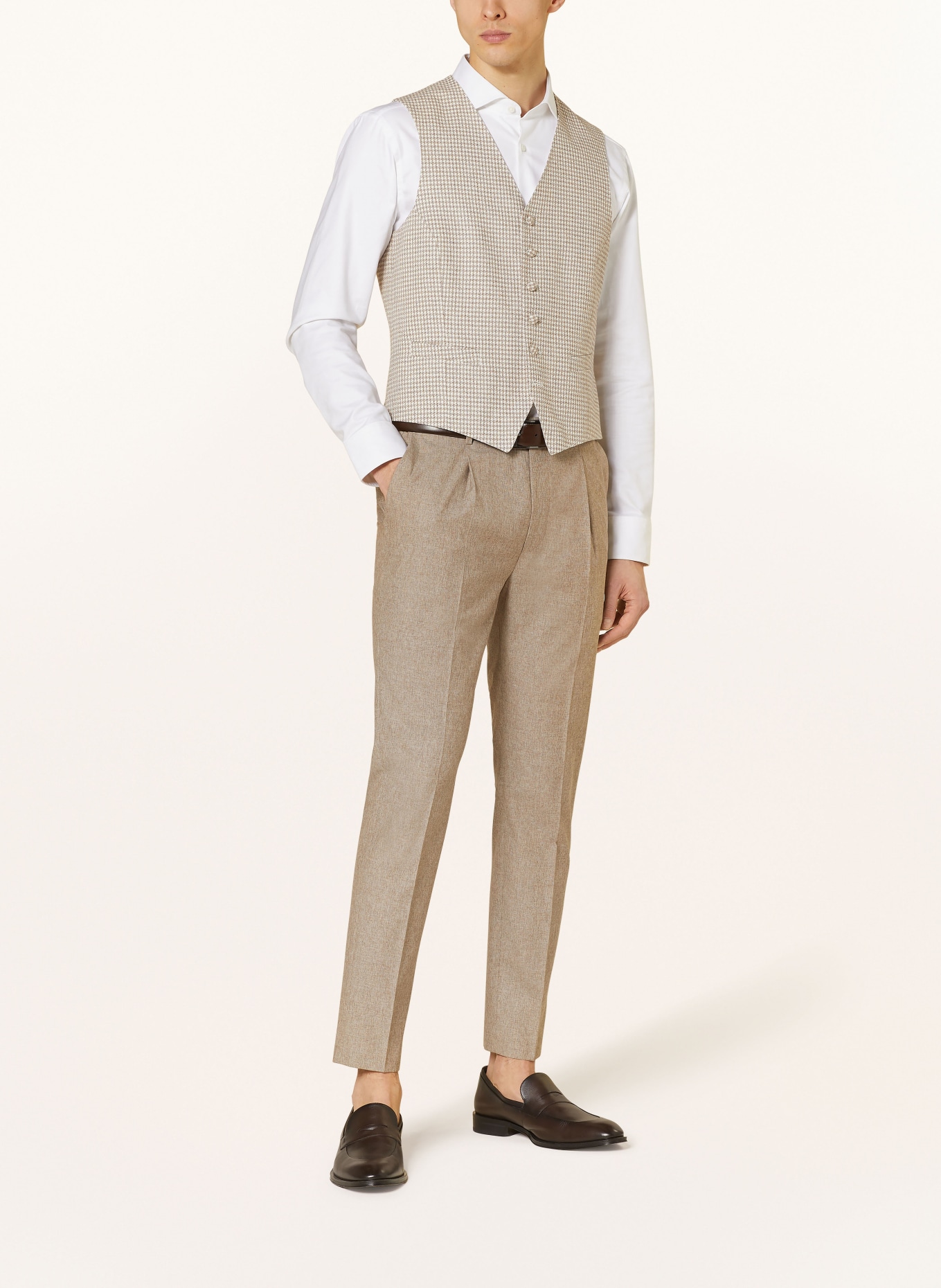 JOOP! Suit vest WEAZER extra slim fit, Color: 265 Medium Beige               265 (Image 3)