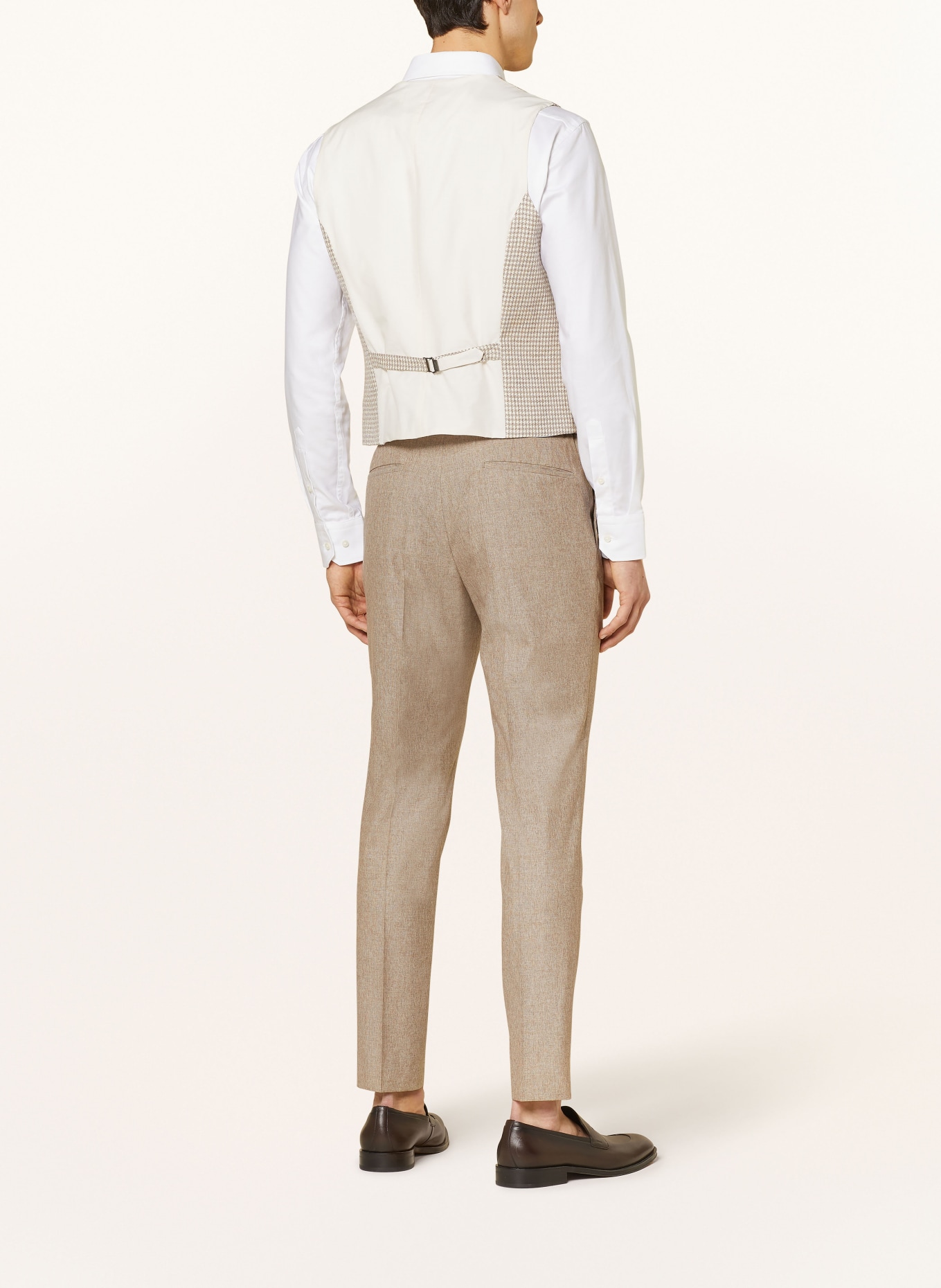 JOOP! Suit vest WEAZER extra slim fit, Color: 265 Medium Beige               265 (Image 4)