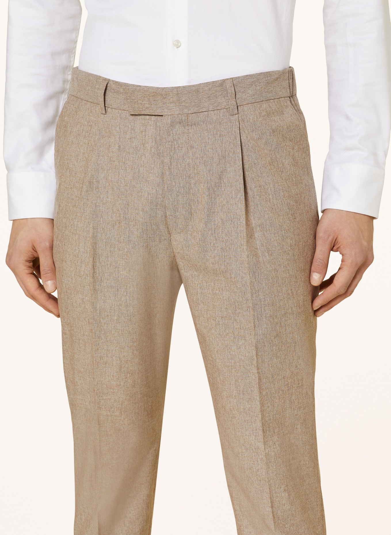 JOOP! Suit trousers BIRD extra slim fit, Color: 250 Dark Beige                 250 (Image 6)