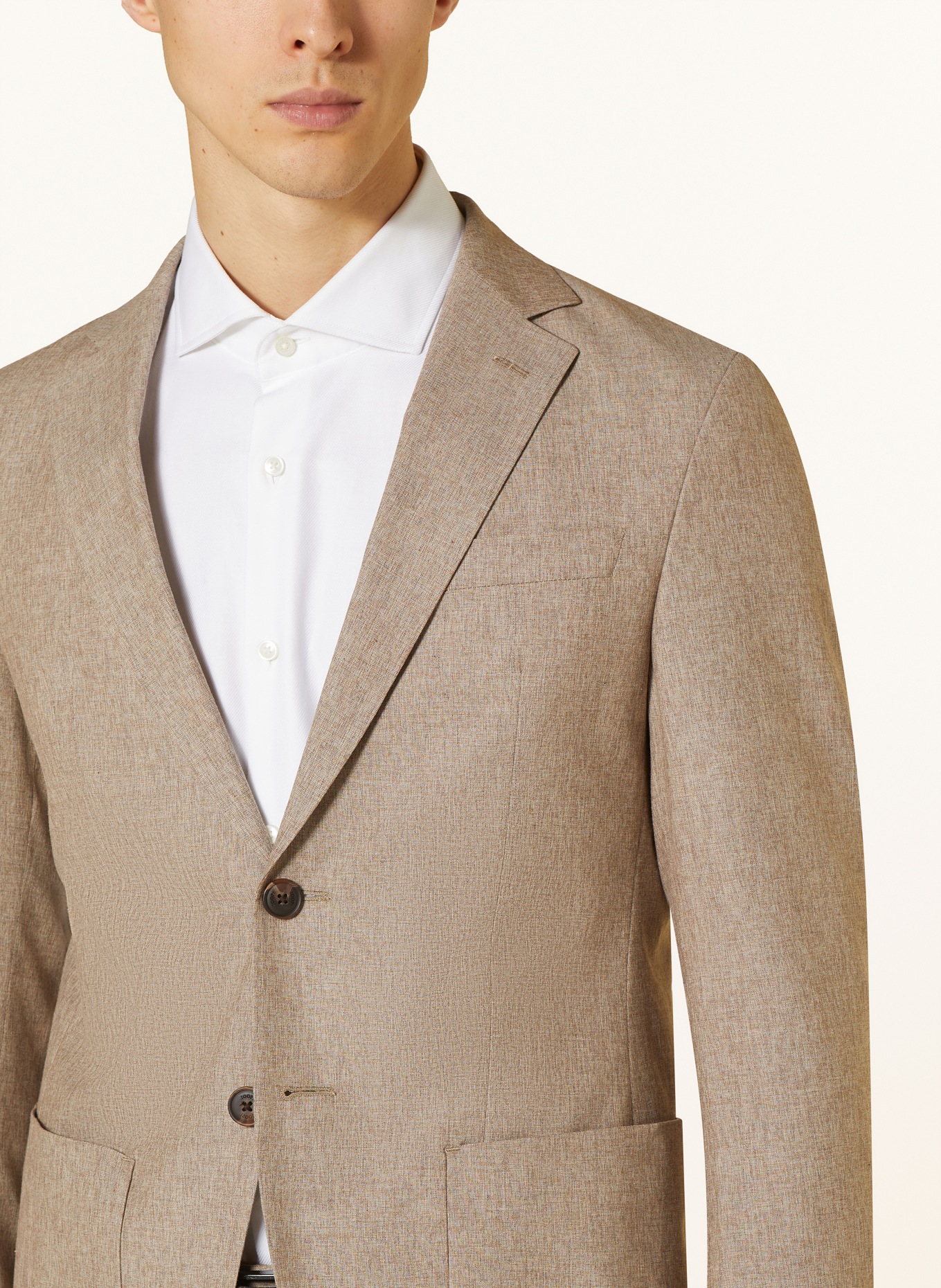 JOOP! Suit jacket JB-78DASH extra slim fit, Color: 250 Dark Beige                 250 (Image 6)