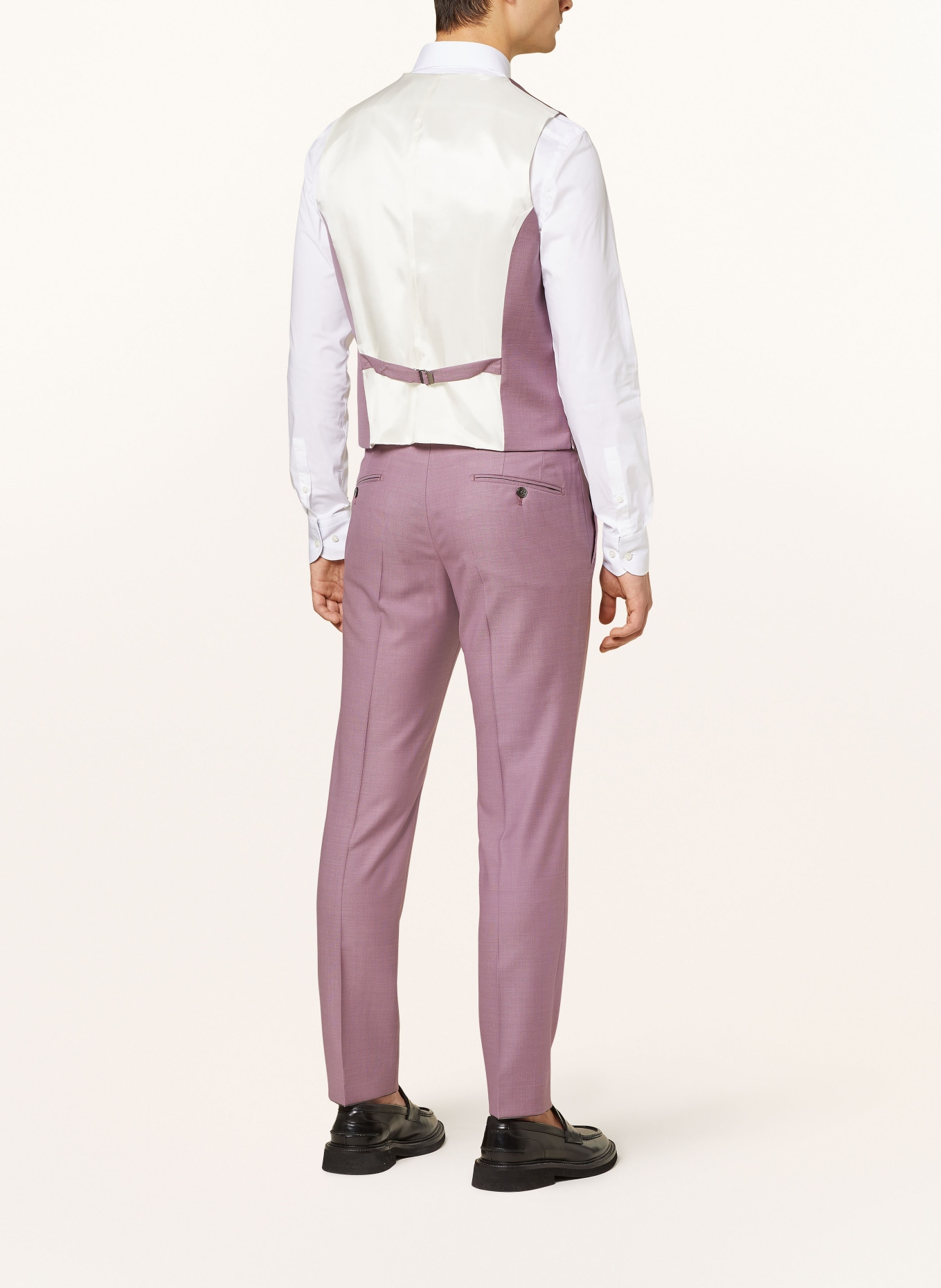 JOOP! Anzugweste WEAZER Slim Fit, Farbe: 650 Dark Pink                  650 (Bild 4)