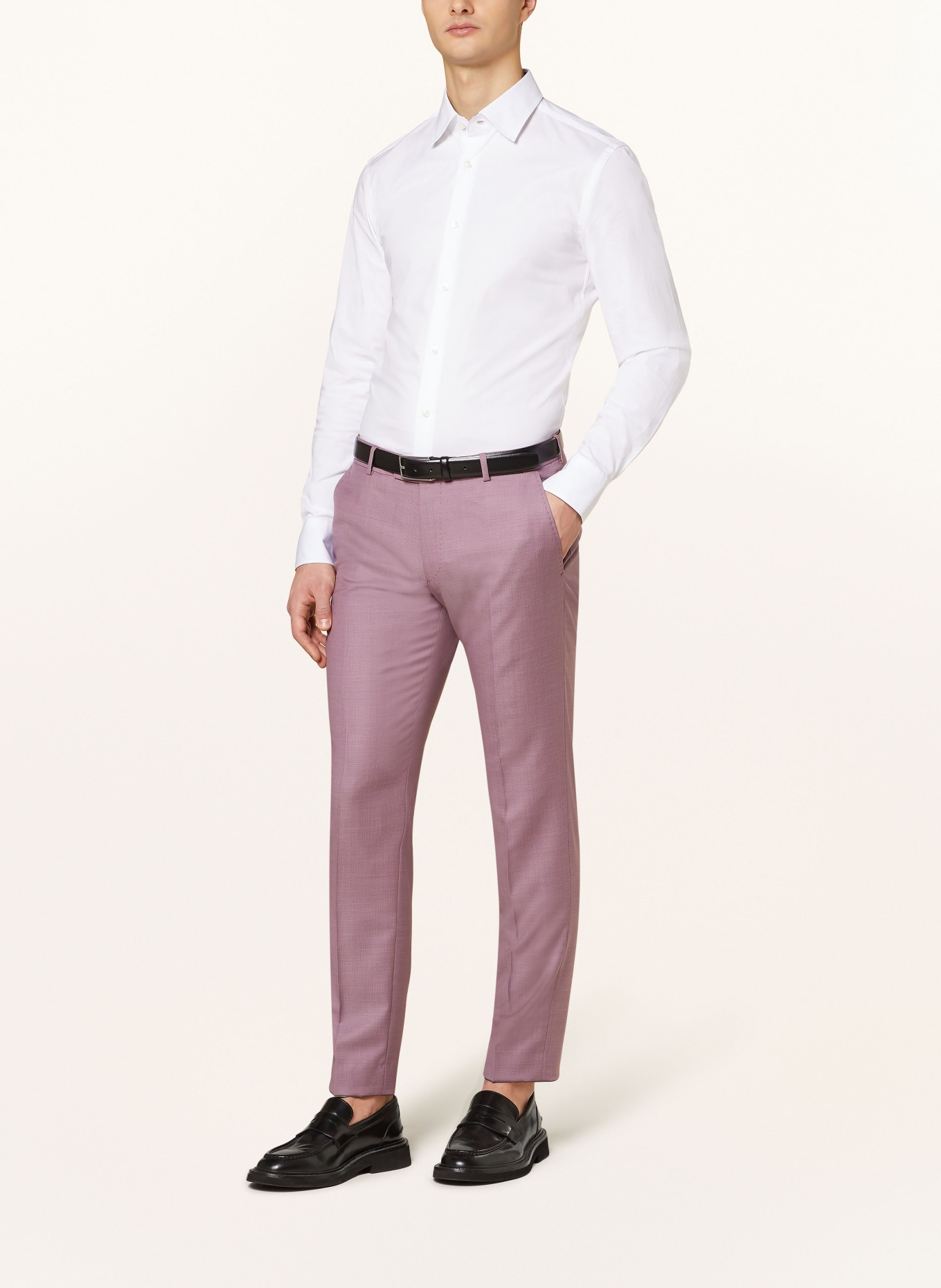 JOOP! Spodnie garniturowe BLAYR slim fit, Kolor: 650 Dark Pink                  650 (Obrazek 3)