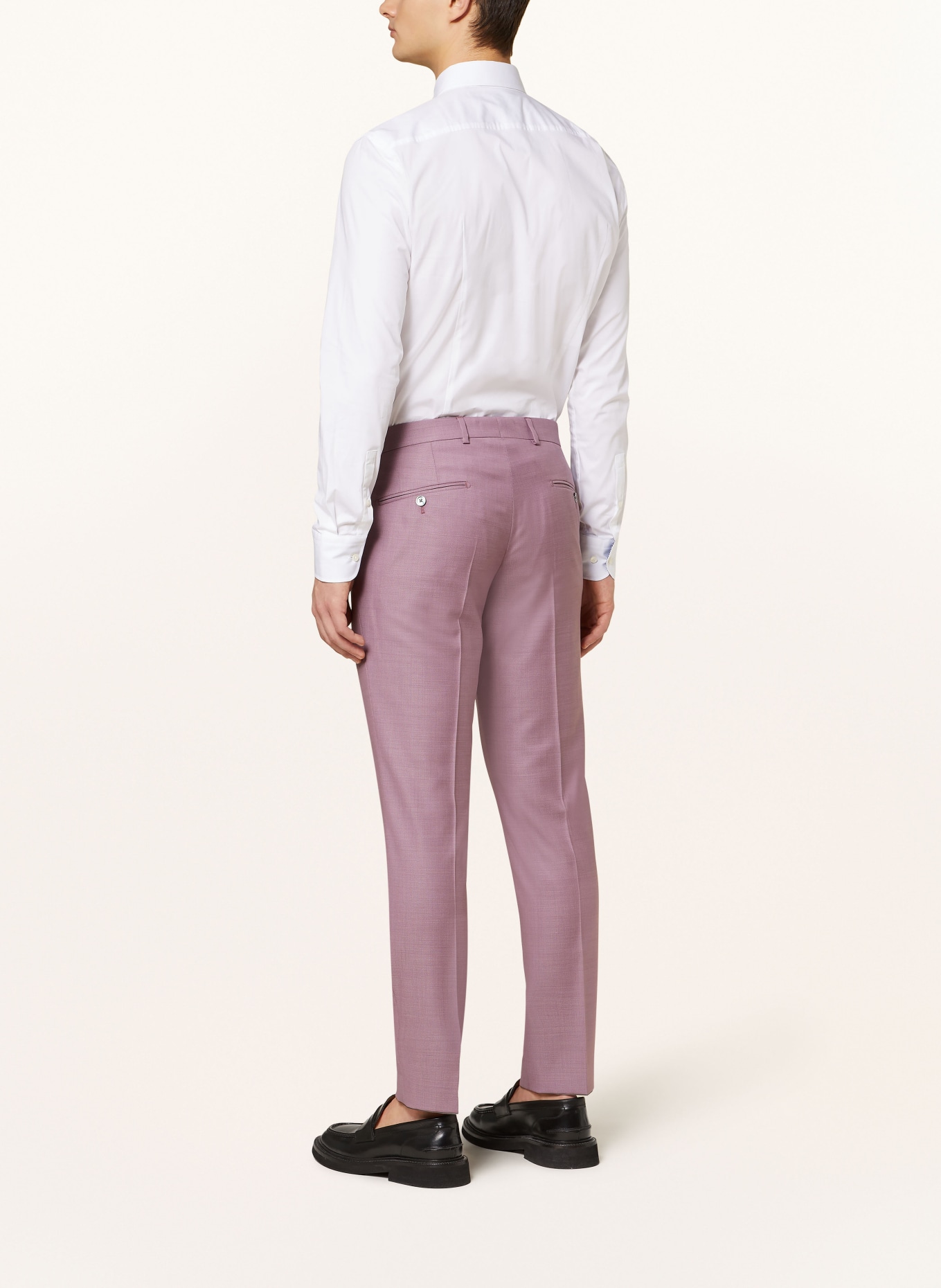 JOOP! Spodnie garniturowe BLAYR slim fit, Kolor: 650 Dark Pink                  650 (Obrazek 4)