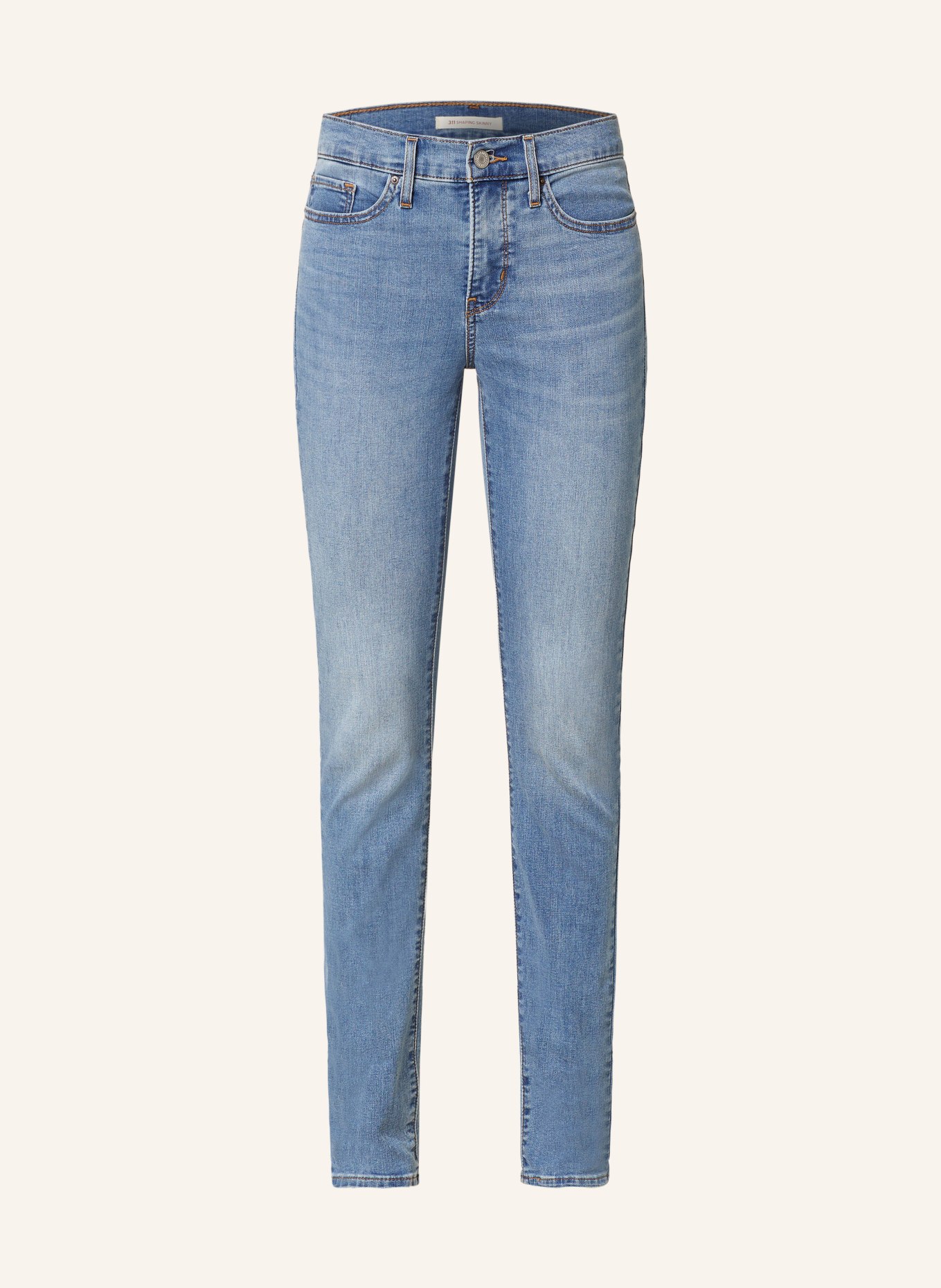 Levi's® Skinny Jeans 311, Farbe: 54 Med Indigo - Worn In (Bild 1)