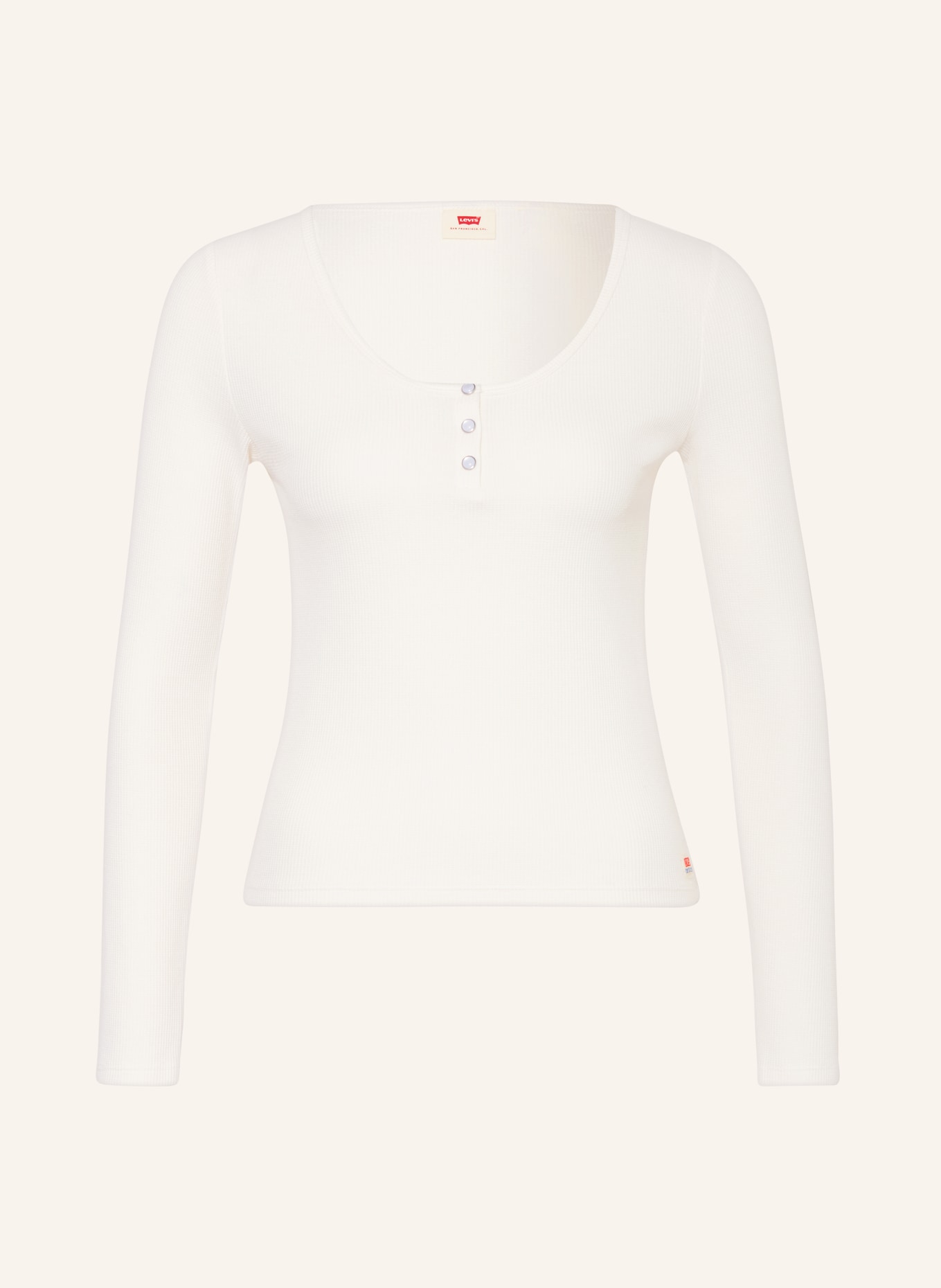 Levi's® Long sleeve shirt, Color: ECRU (Image 1)