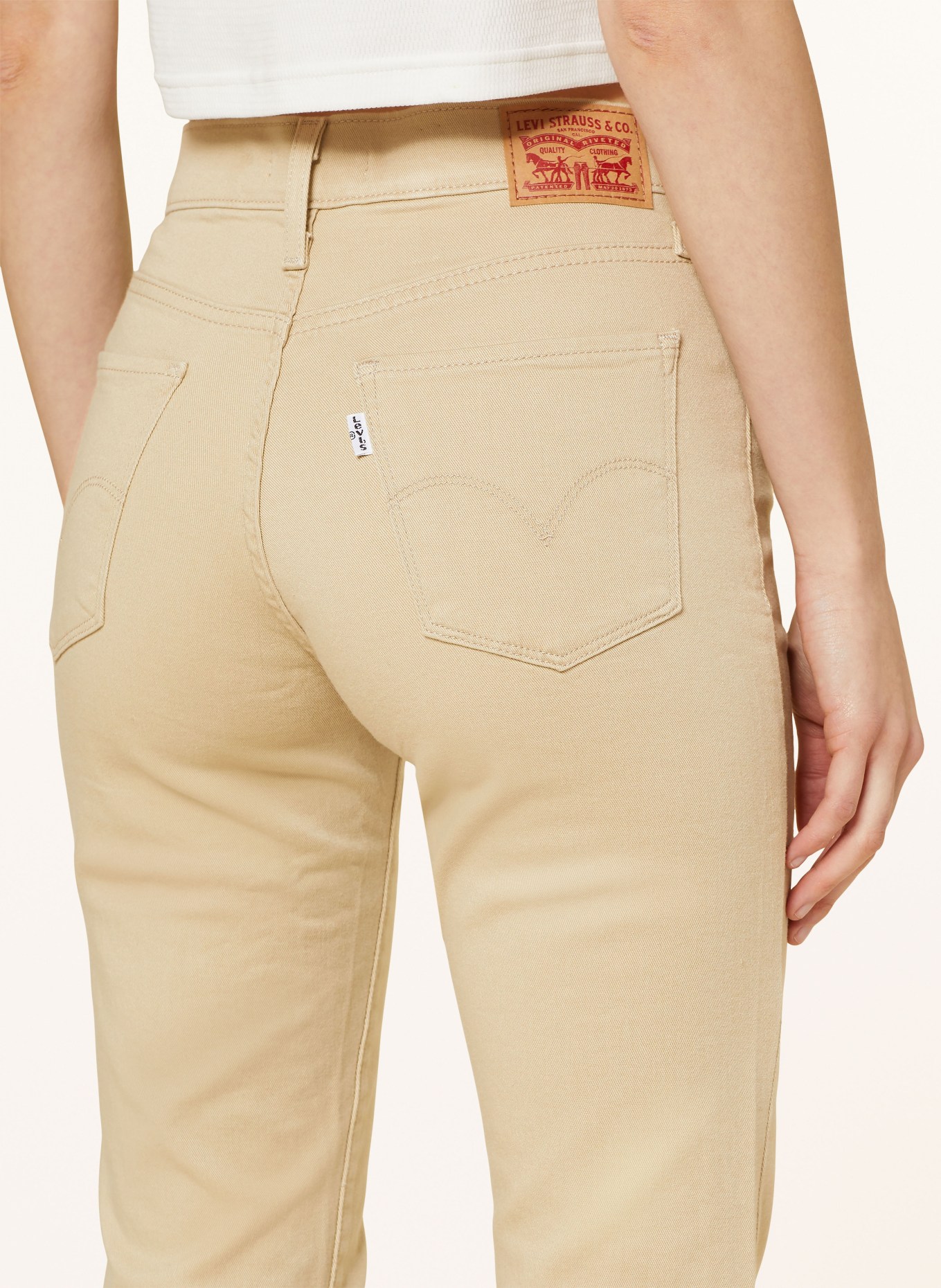 Levi's® Straight jeans 314, Color: BEIGE (Image 5)