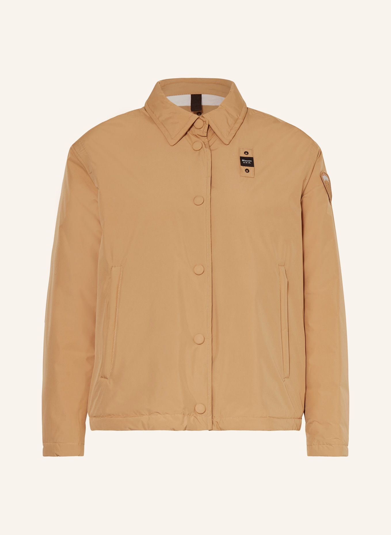 Blauer Overshirt with DUPONT™ SORONA® insulation, Color: CAMEL (Image 1)