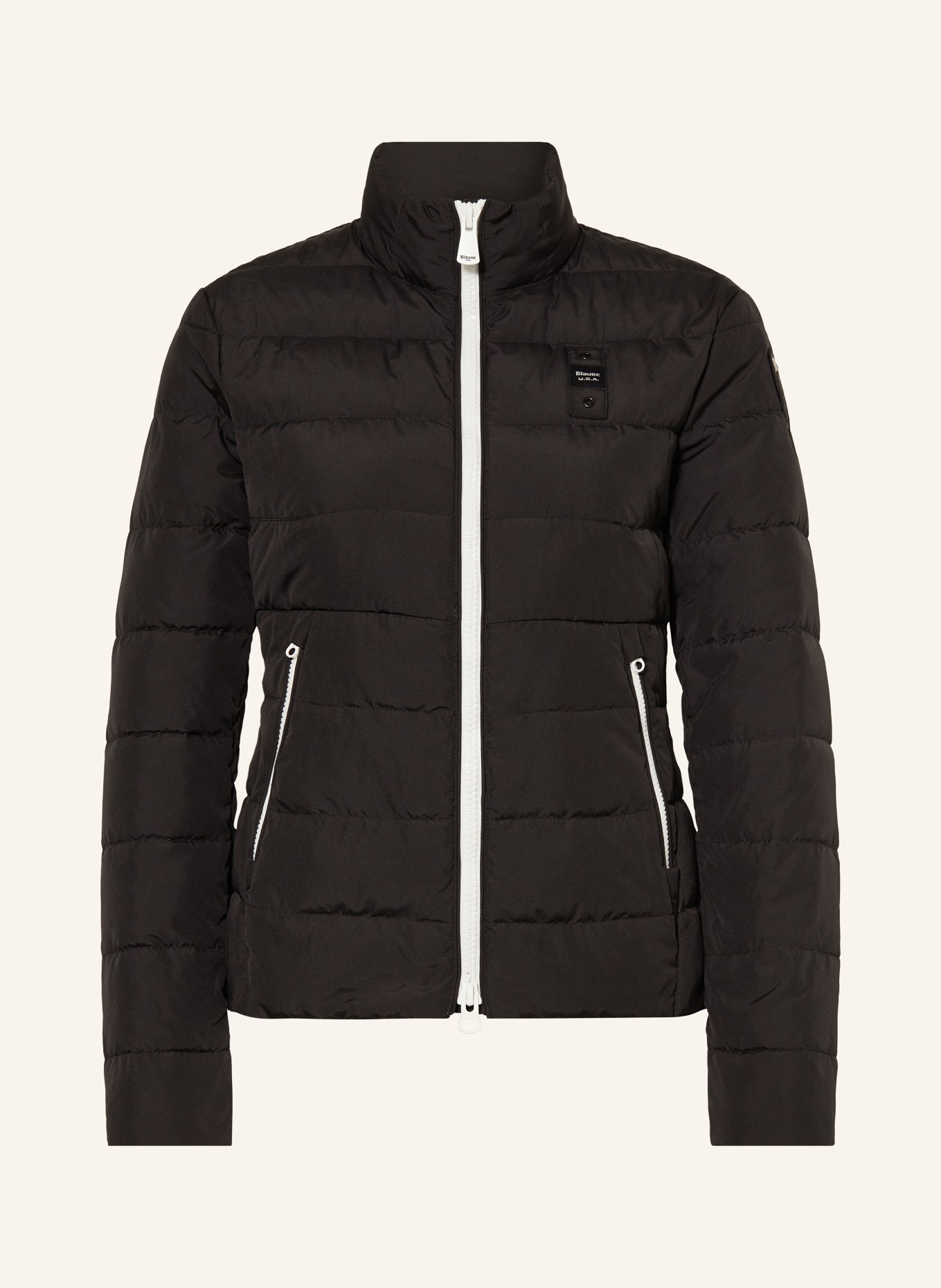 Blauer Quilted jacket with DUPONT™ SORONA® insulation, Color: BLACK (Image 1)