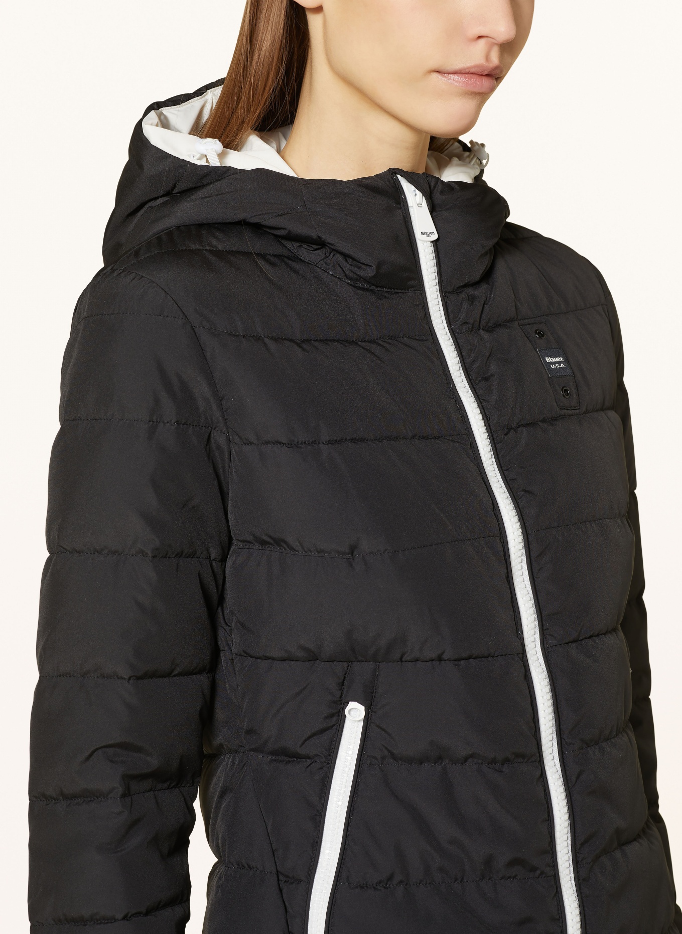 Blauer Quilted jacket with SORONA® AURA insulation, Color: BLACK (Image 5)