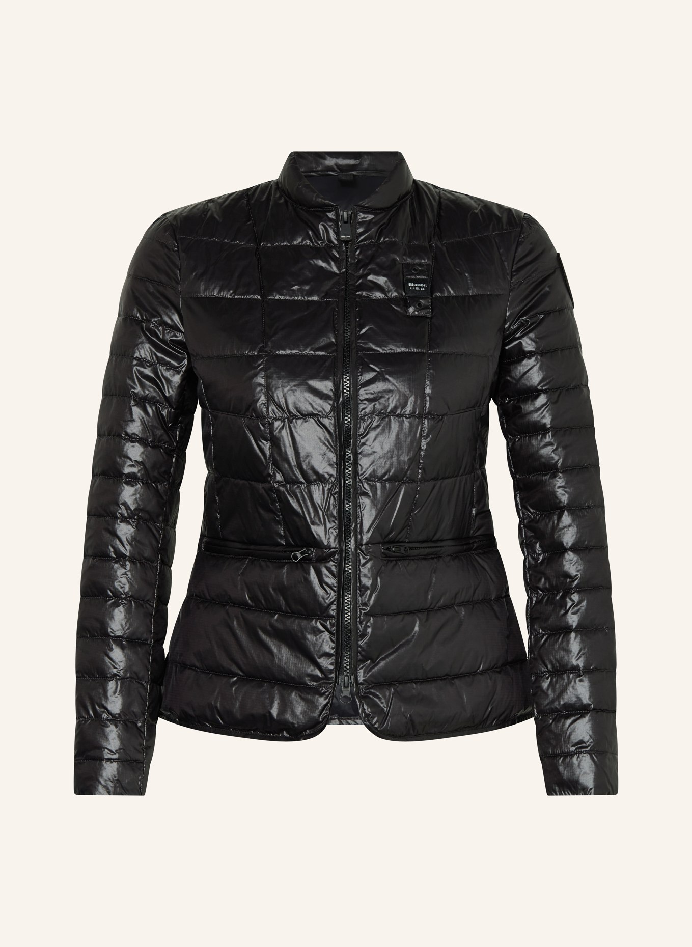 Blauer Quilted jacket with SORONA® AURA insulation, Color: BLACK (Image 1)