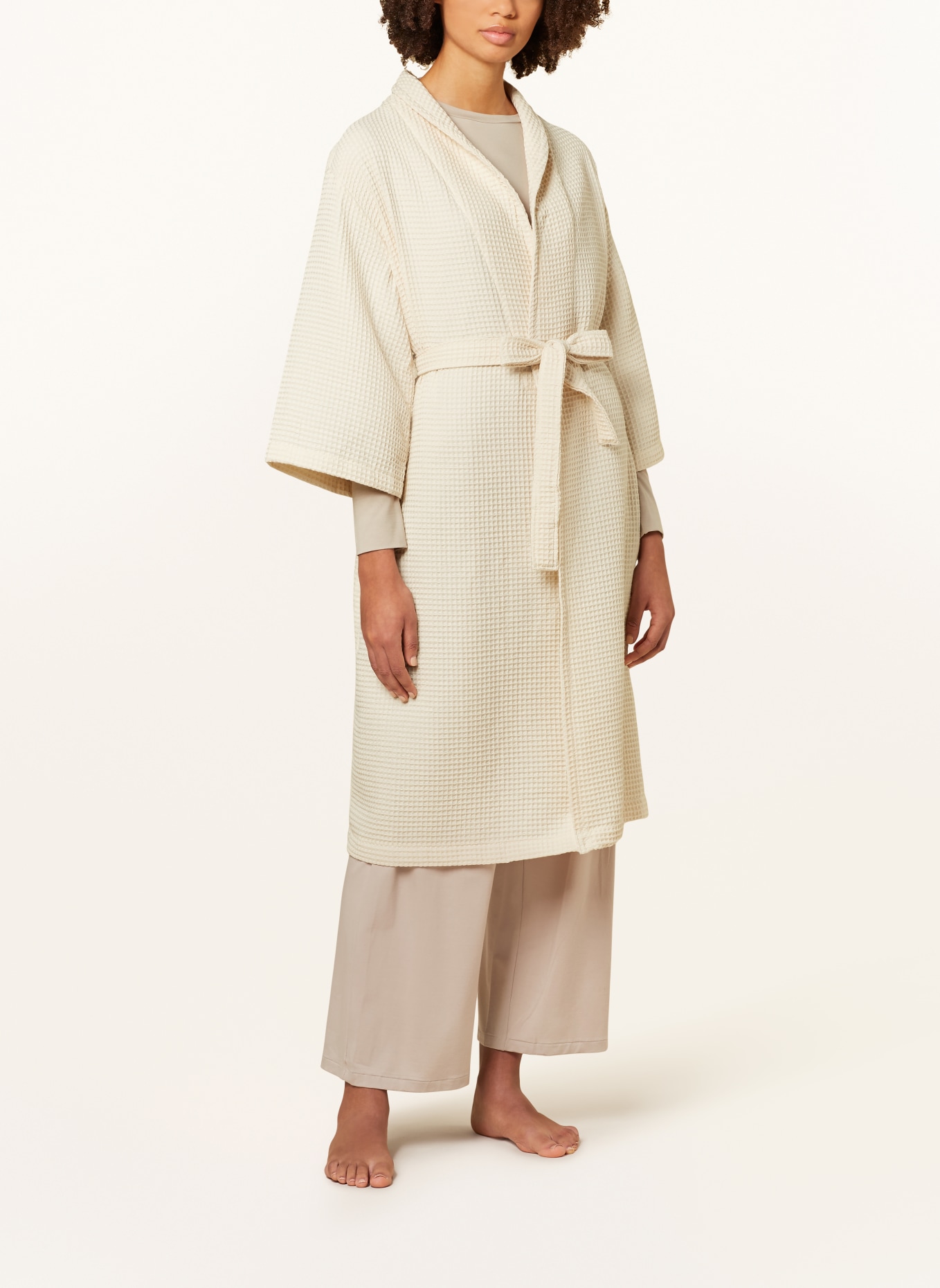 Marc O'Polo Women’s bathrobe, Color: ECRU (Image 2)