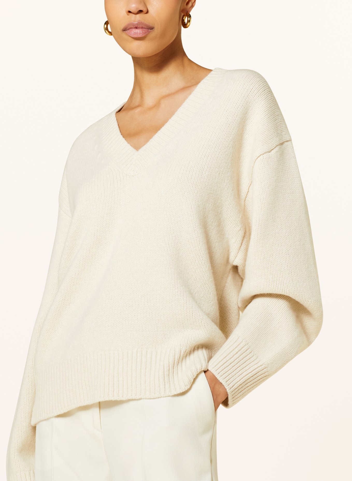 TOTEME Sweater, Color: WHITE (Image 4)