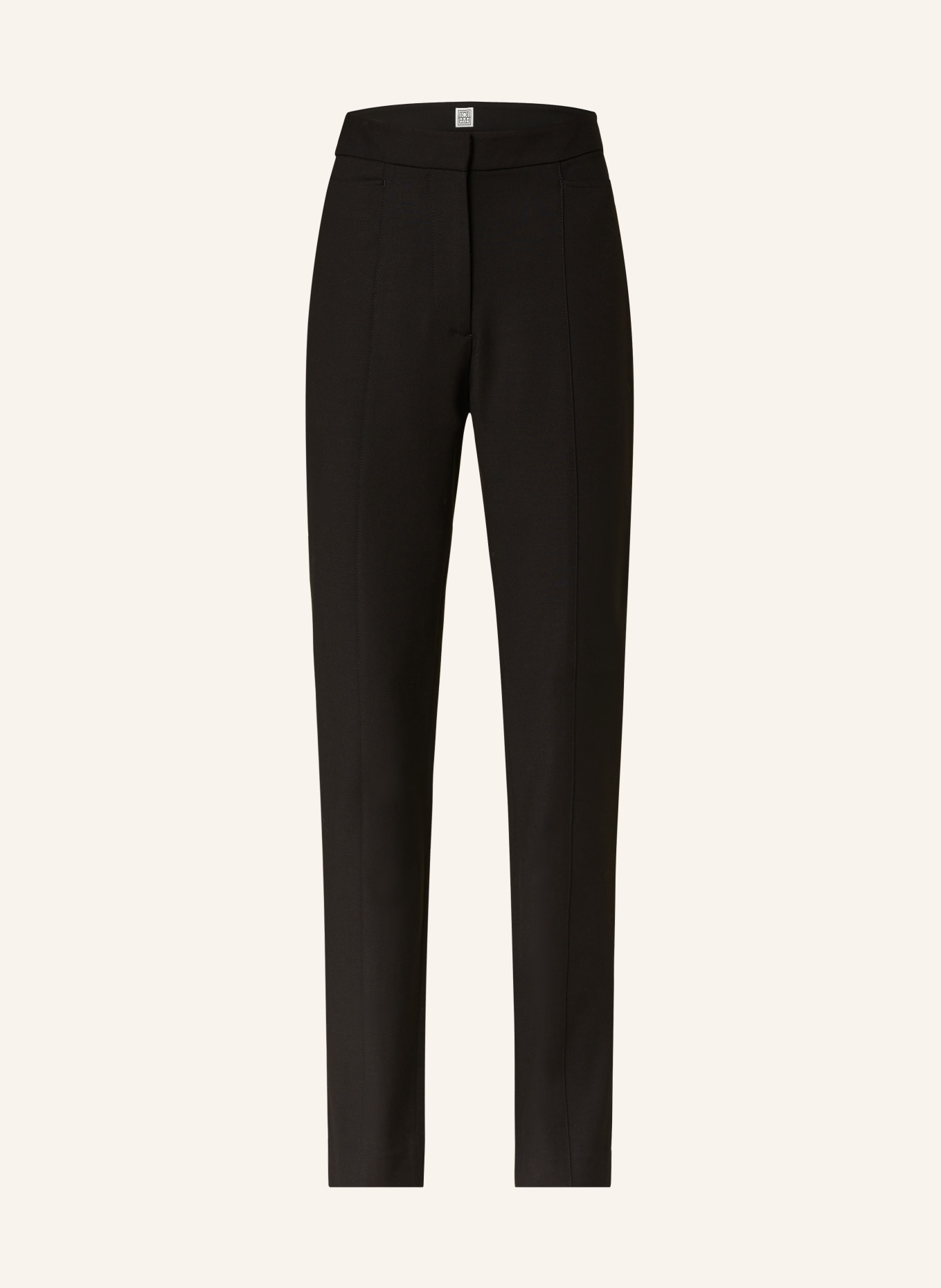 TOTEME Trousers, Color: BLACK (Image 1)