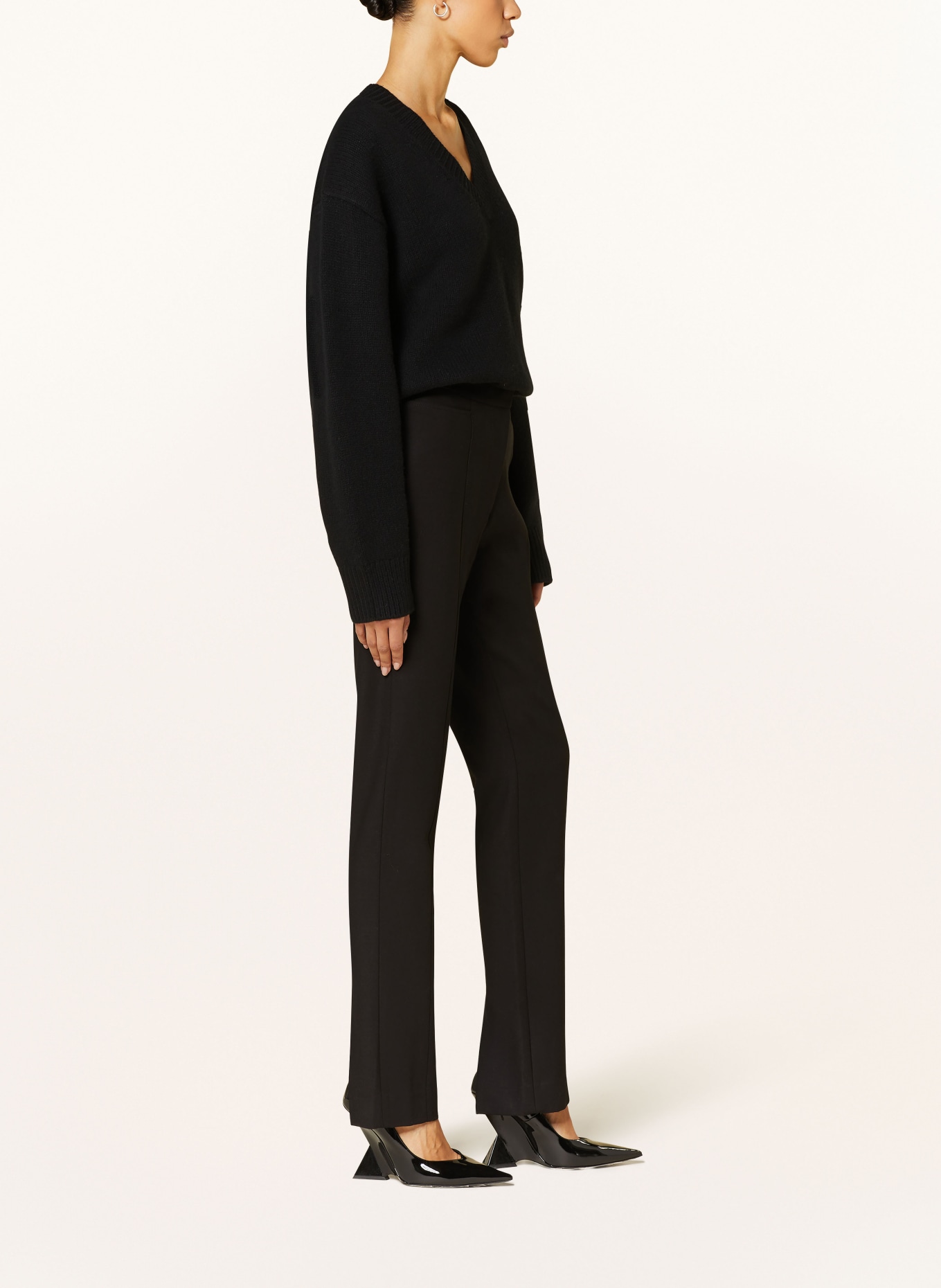 TOTEME Trousers, Color: BLACK (Image 3)