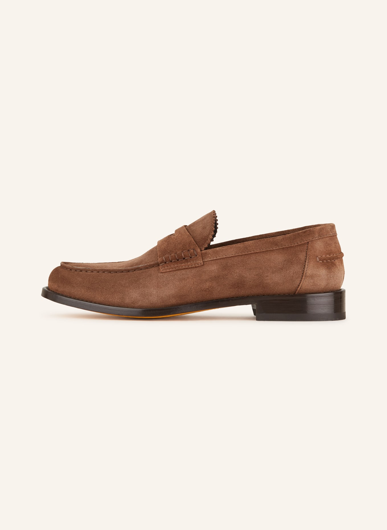 DOUCAL'S Penny loafers, Color: BROWN (Image 4)