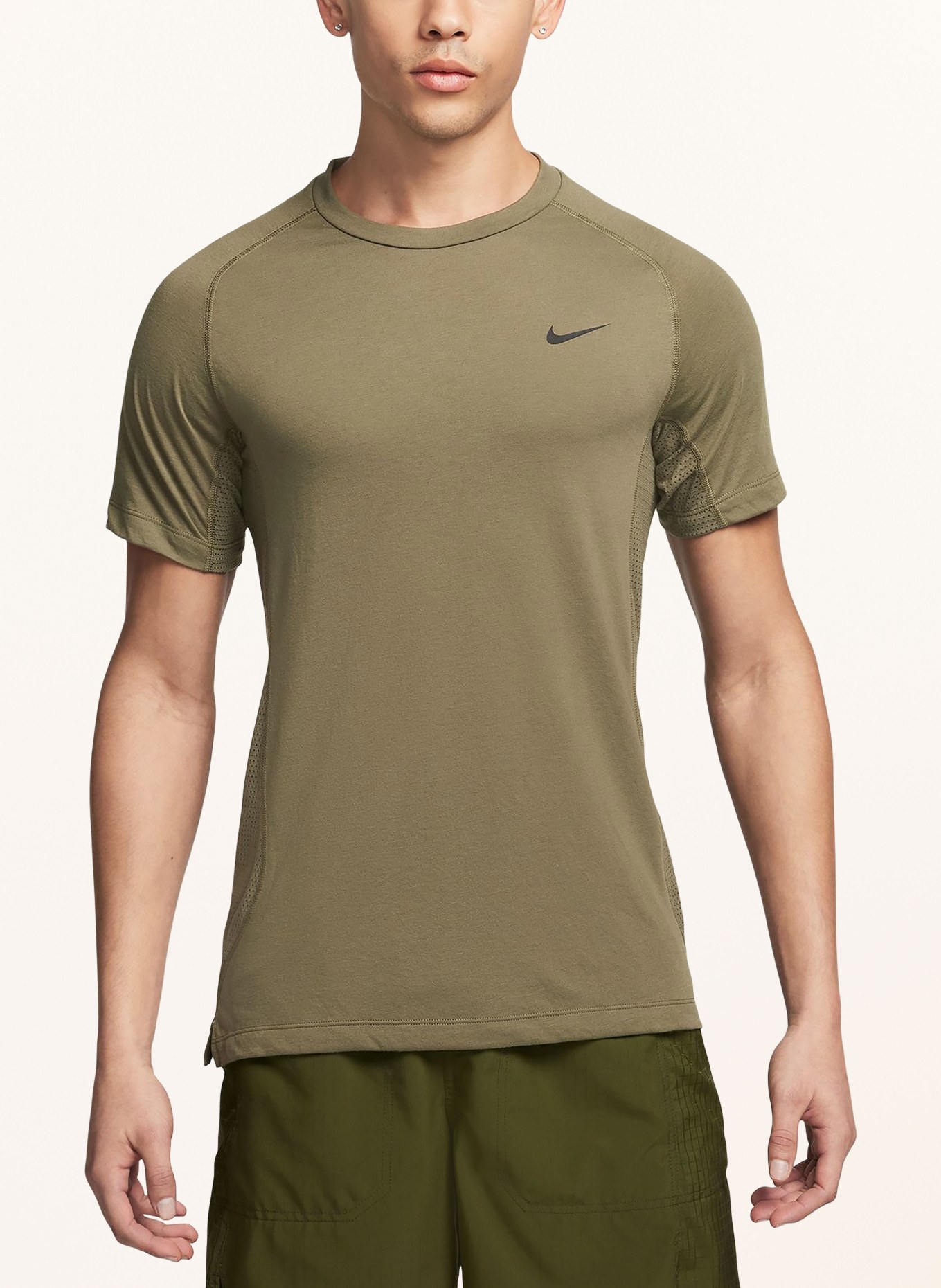 Nike T-shirt FLEX REP, Kolor: OLIWKOWY (Obrazek 2)