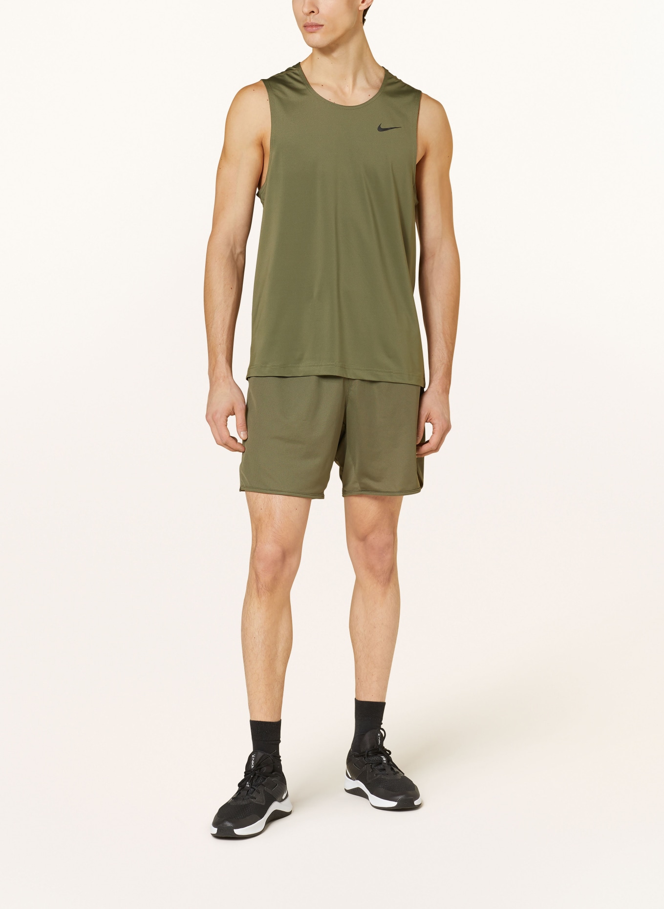 Nike Tank top READY, Color: OLIVE (Image 2)
