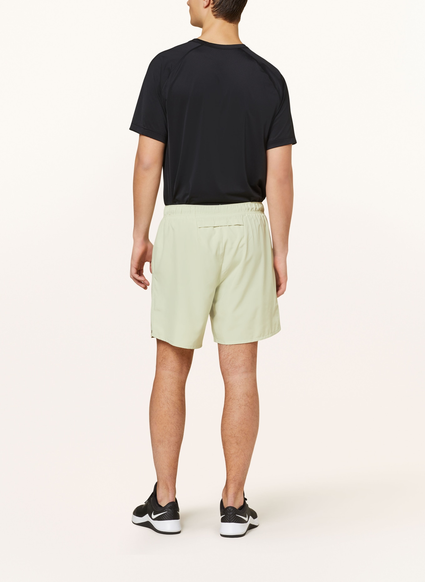 Nike 2-in-1 running shorts CHALLANGER, Color: OLIVE (Image 3)