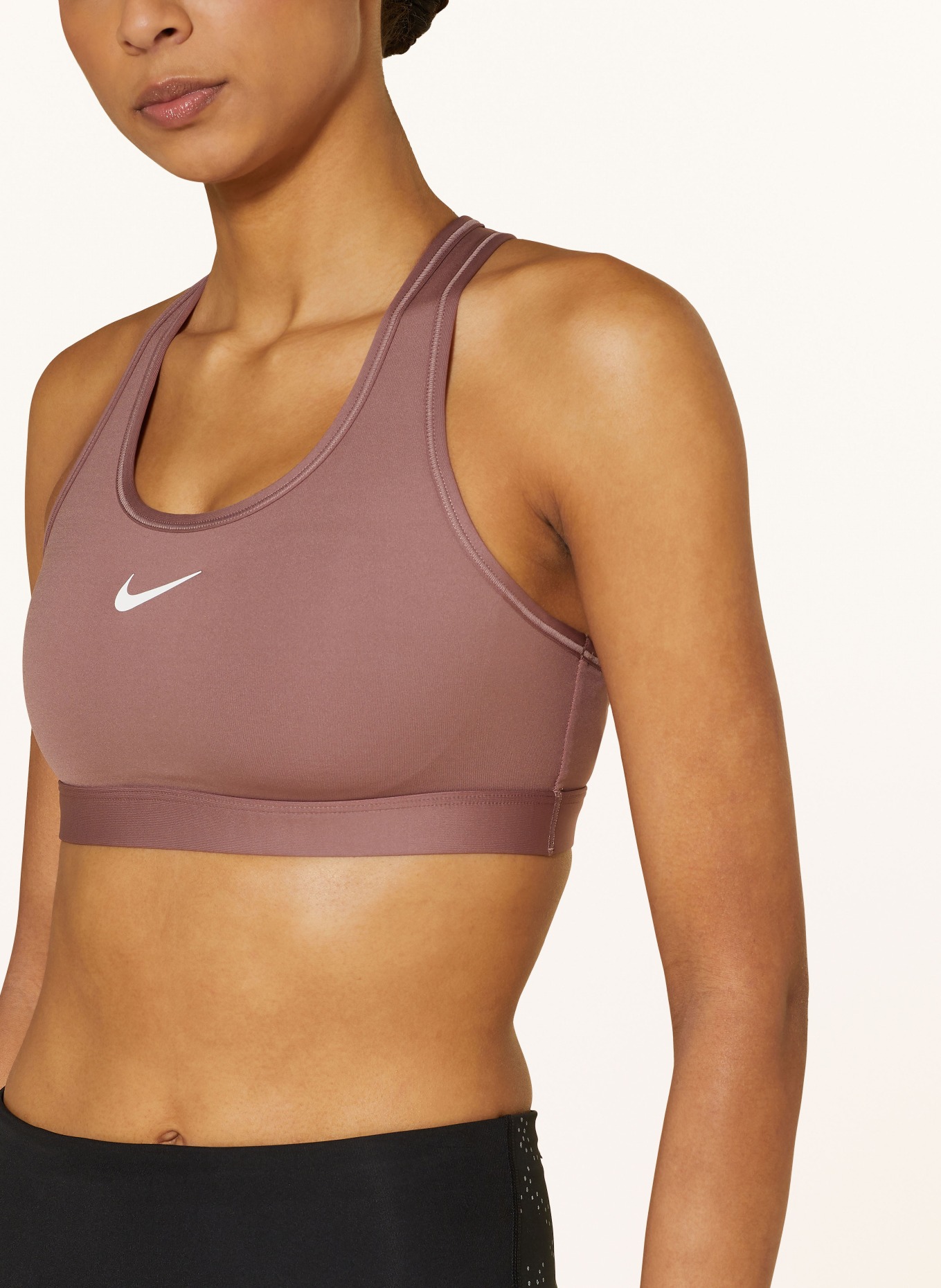 Nike Sport-BH SWOOSH, Farbe: ALTROSA (Bild 4)