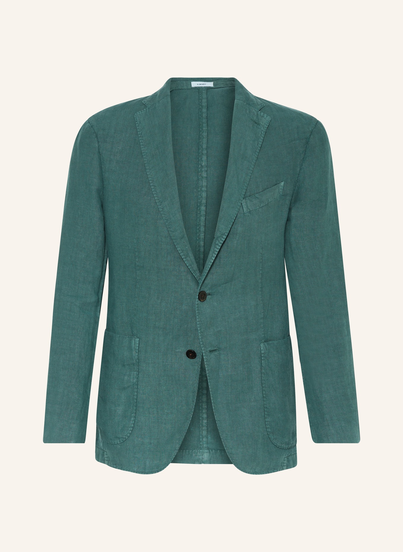 BOGLIOLI Linen jacket extra slim fit, Color: DARK GREEN (Image 1)