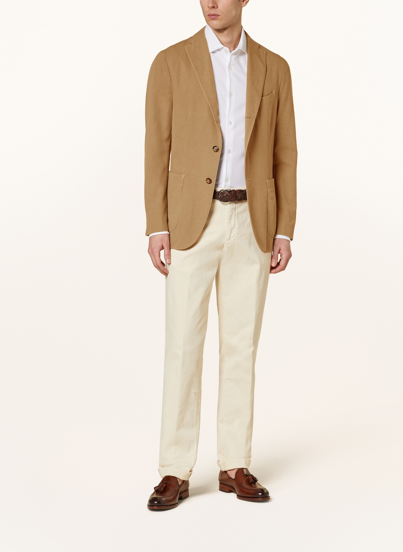 BOGLIOLI Tailored jacket extra slim fit, Color: 235 sand (Image 2)